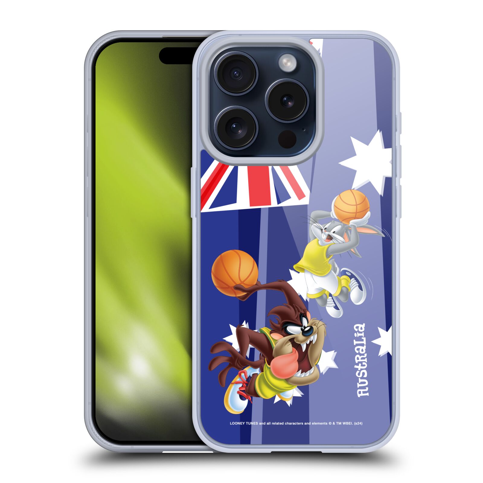 OFFICIAL LOONEY TUNES FLAG GRAPHICS 1 SOFT GEL CASE FOR APPLE iPHONE PHONES - Picture 8 of 15