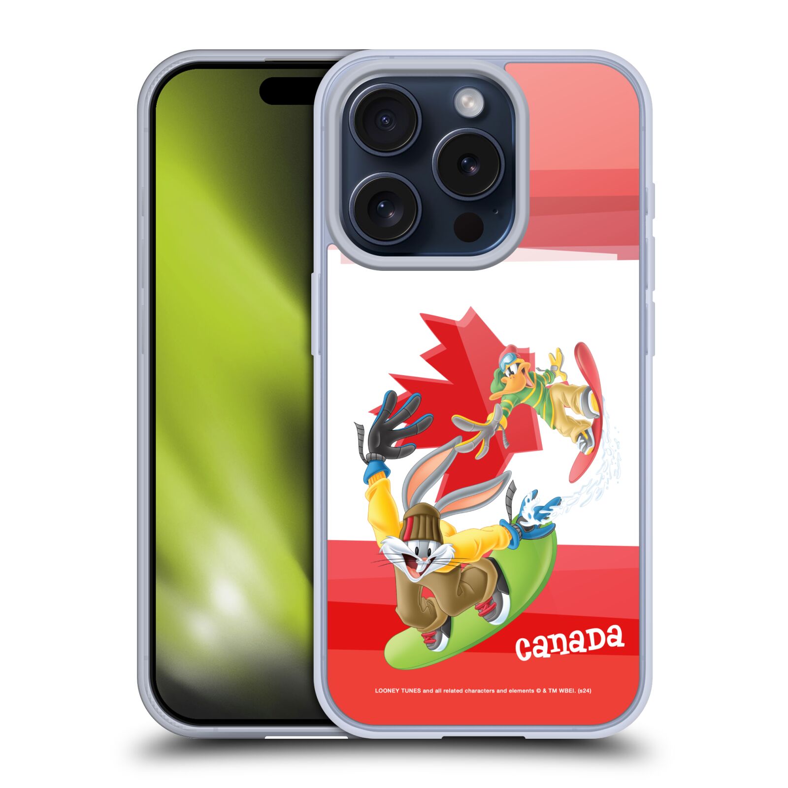 OFFICIAL LOONEY TUNES FLAG GRAPHICS 1 SOFT GEL CASE FOR APPLE iPHONE PHONES - Picture 10 of 15