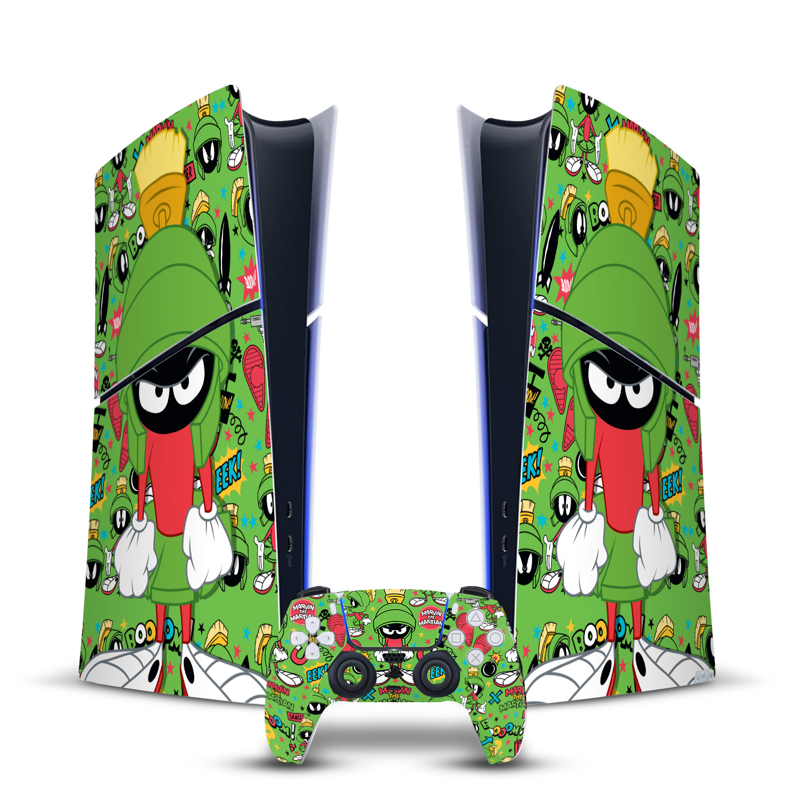 LOONEY TUNES GRAPHICS AND CHARACTERS VINYL SKIN FOR PS5 SLIM DIGITAL BUNDLE