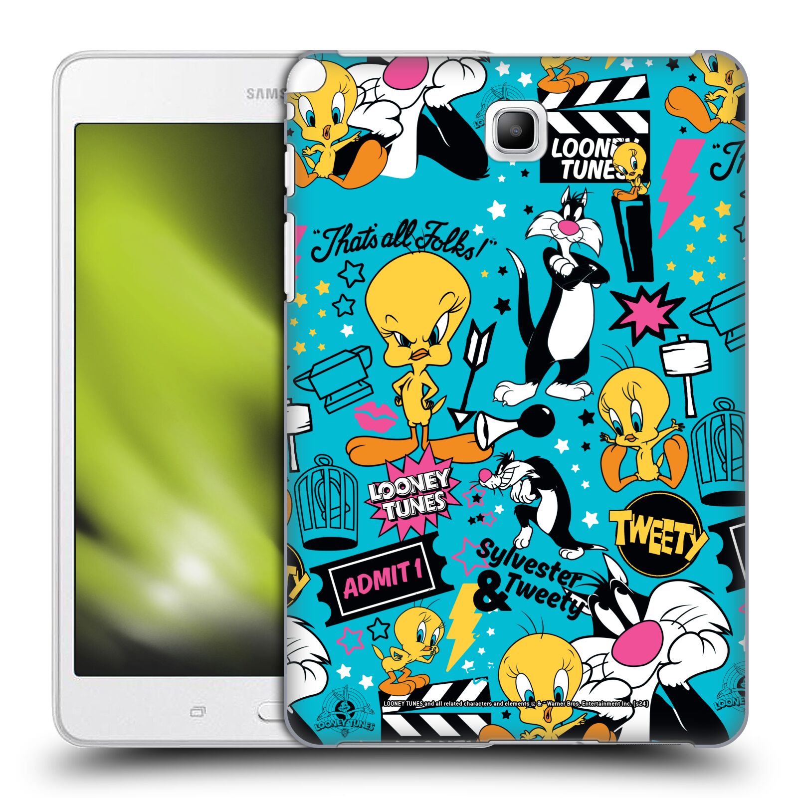 OFFICIAL LOONEY TUNES GRAPHICS AND CHARACTERS BACK CASE FOR SAMSUNG TABLETS 1 - Picture 13 of 13