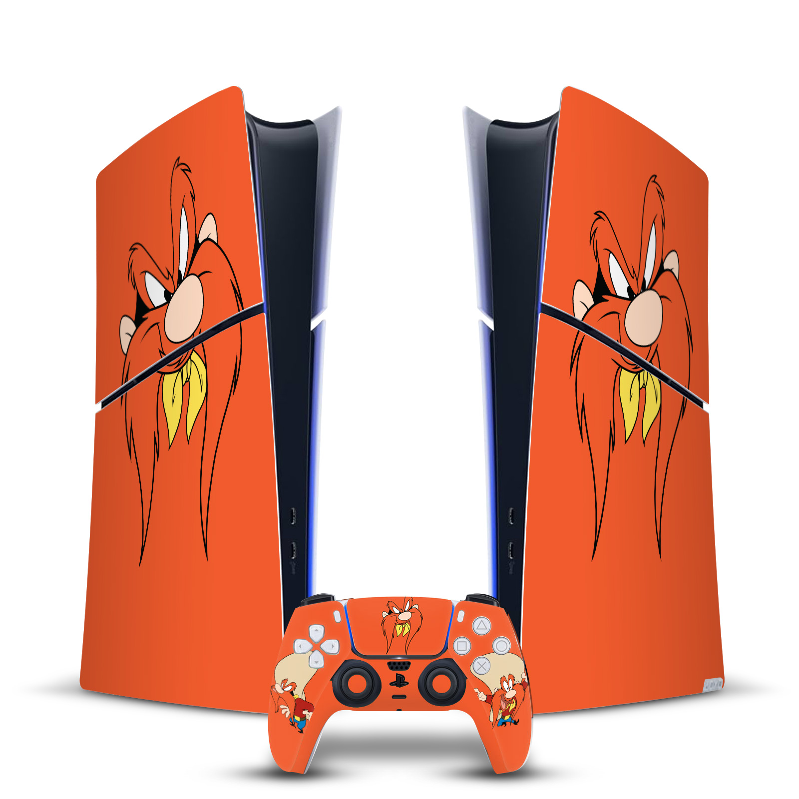 LOONEY TUNES GRAPHICS AND CHARACTERS VINYL SKIN FOR PS5 SLIM DIGITAL BUNDLE