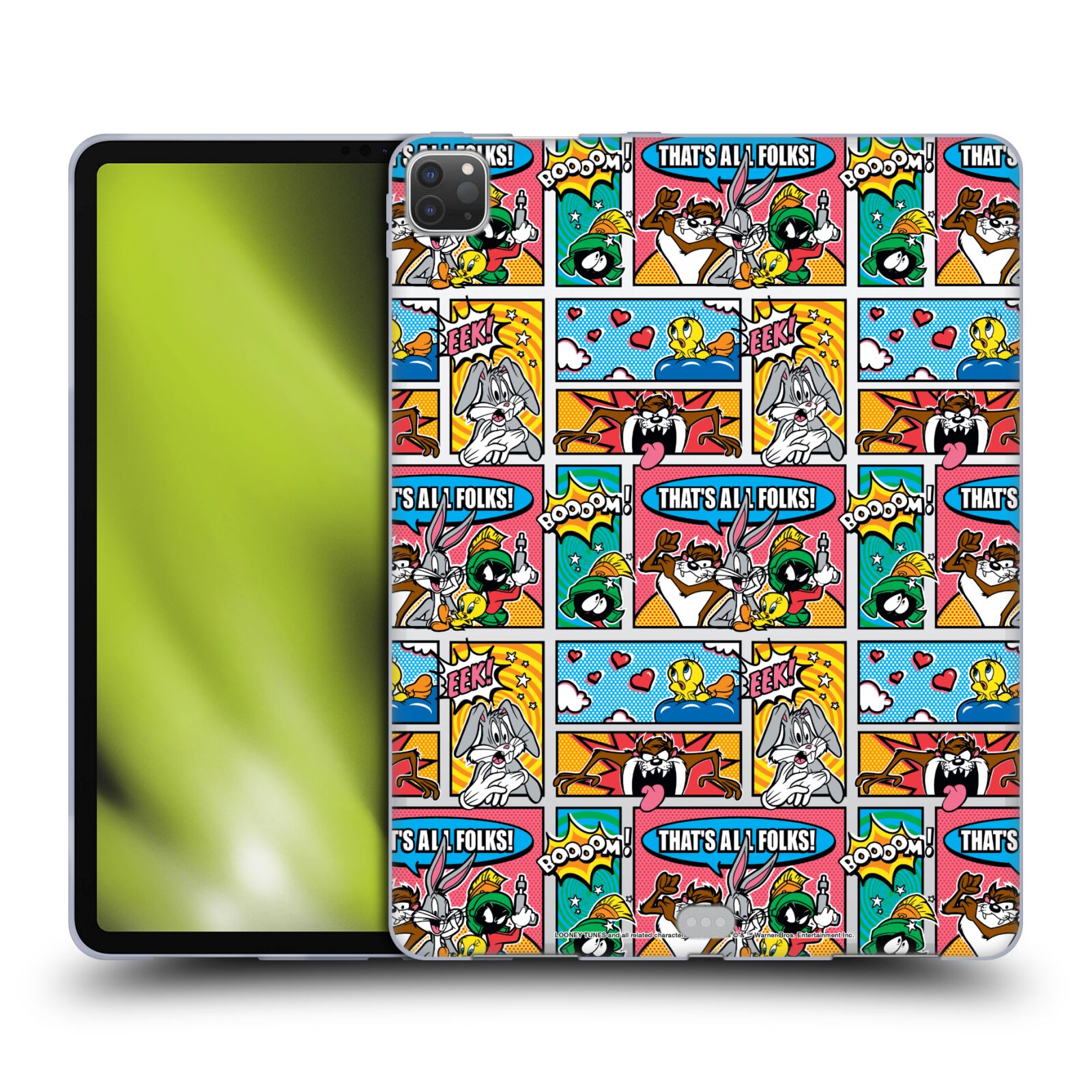 OFFICIAL LOONEY TUNES PATTERNS SOFT GEL CASE FOR APPLE SAMSUNG KINDLE - Picture 10 of 19