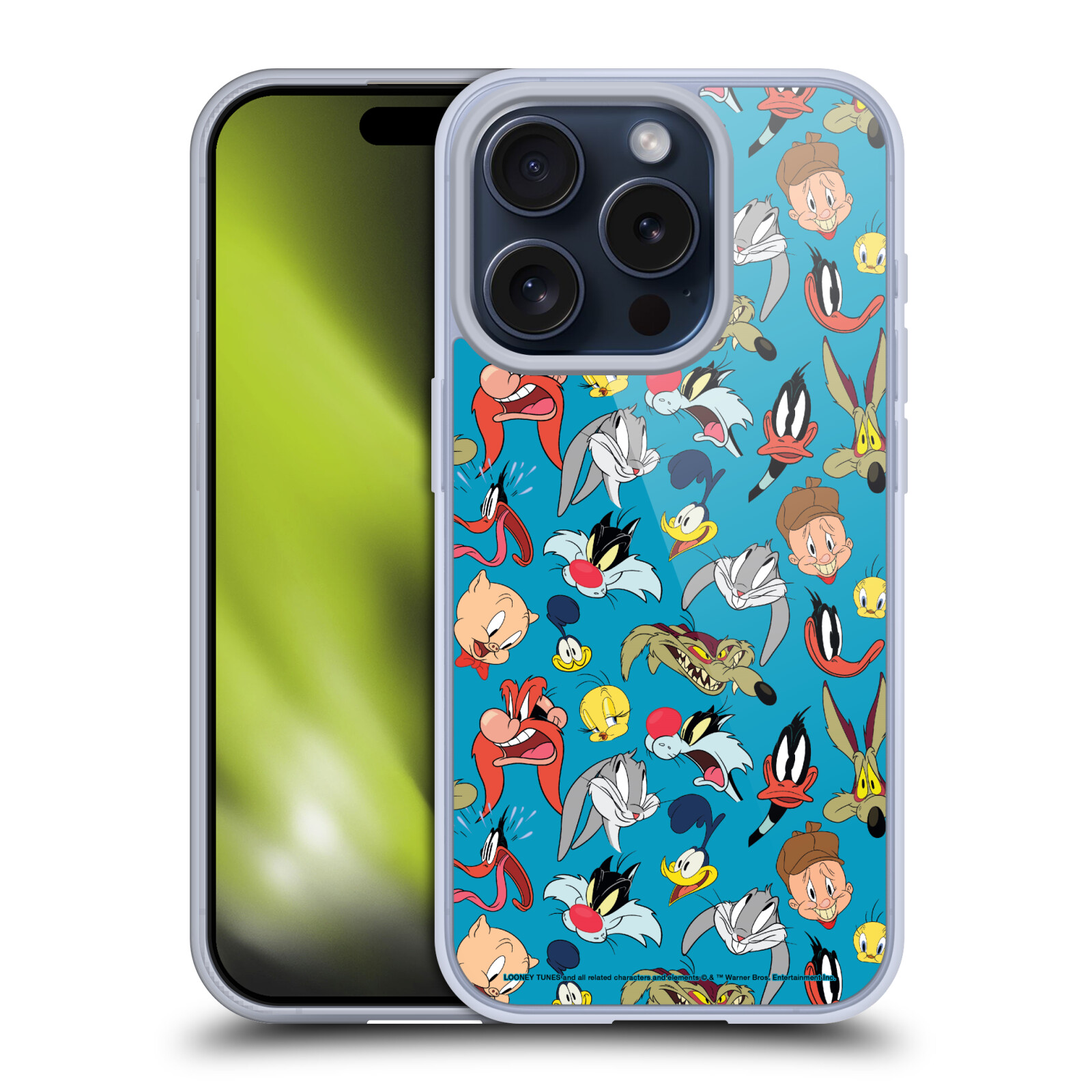 OFFICIAL LOONEY TUNES PATTERNS SOFT GEL CASE FOR APPLE iPHONE PHONES - Picture 13 of 17
