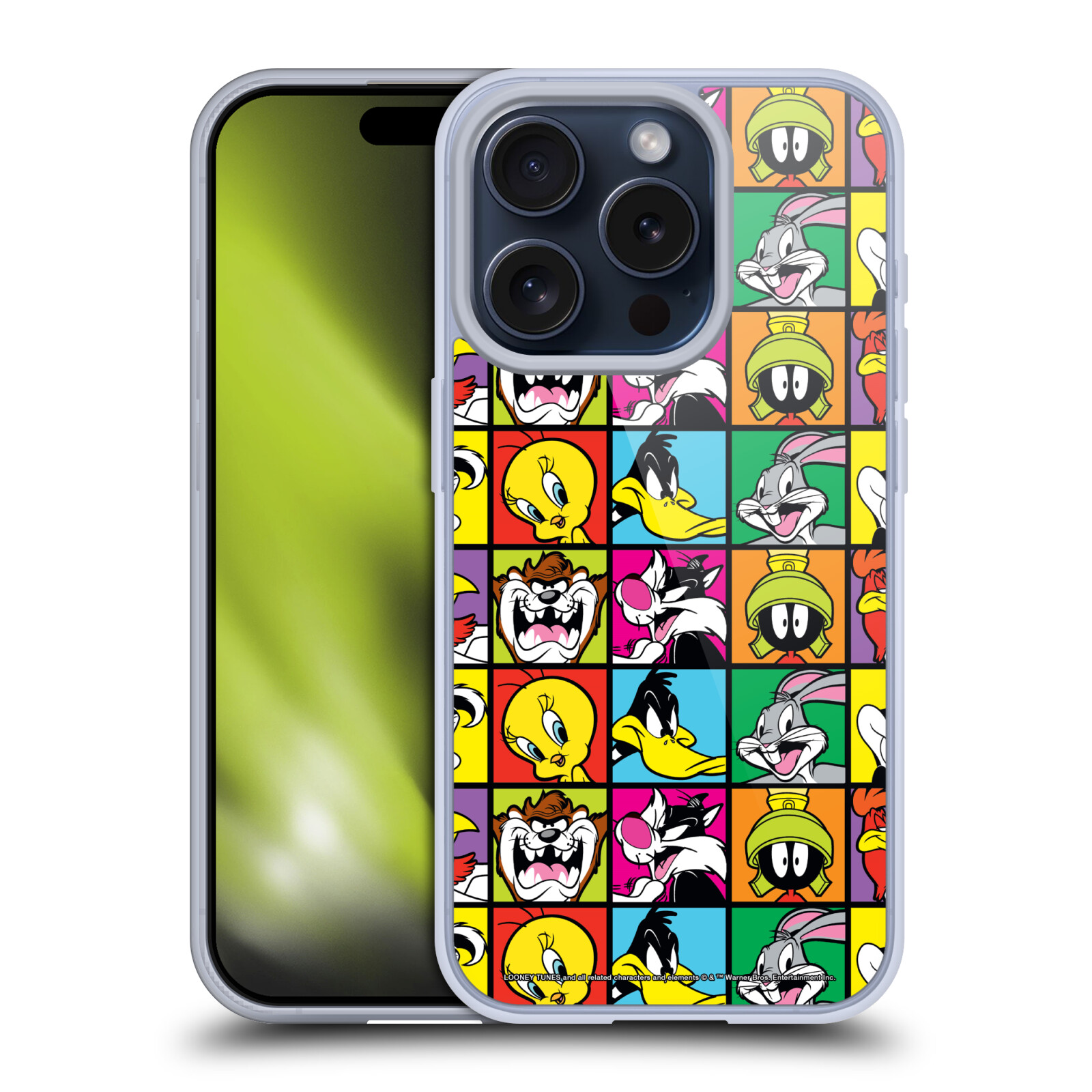 OFFICIAL LOONEY TUNES PATTERNS SOFT GEL CASE FOR APPLE iPHONE PHONES - Picture 16 of 17