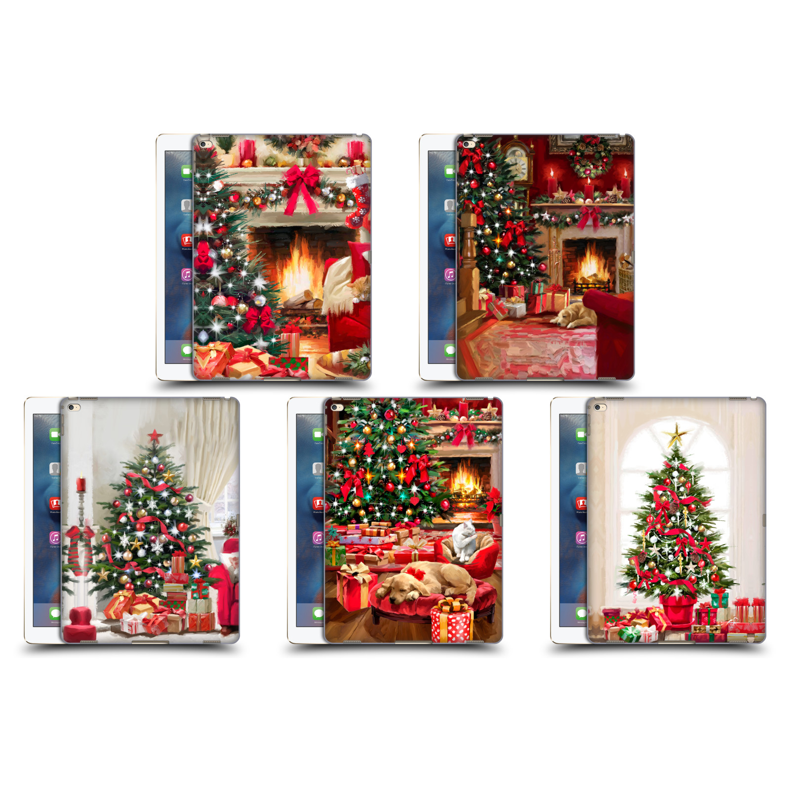 Immagini Natalizie Hard.L Ufficiale Macneil Studio Albero Di Natale Hard Back Case Per Apple Ipad Ebay