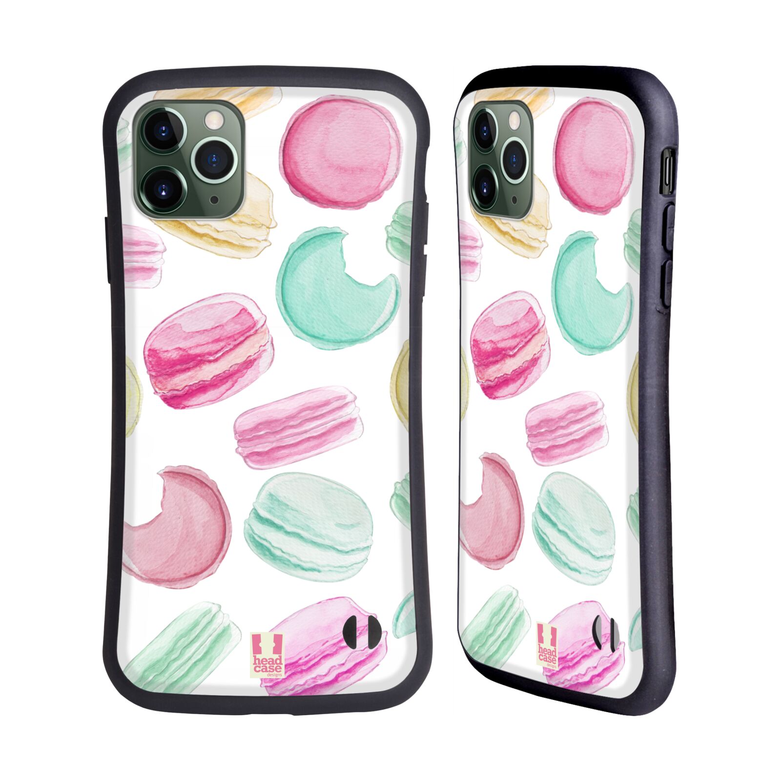 HEAD CASE DESIGNS MACARON MACAROON PRINTS HYBRID CASE FOR APPLE iPHONES PHONES - Picture 8 of 10
