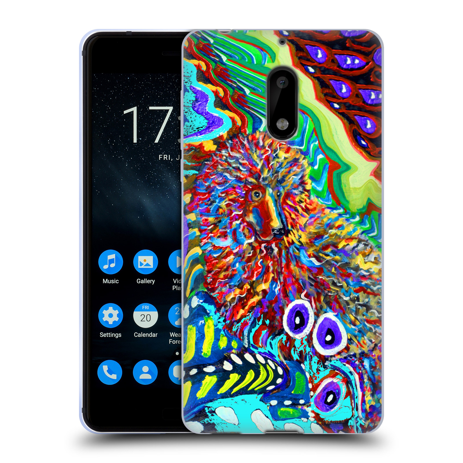 OFFICIAL MAD DOG ART GALLERY DOGS 2 GEL CASE FOR NOKIA PHONES 1 - 第 9/19 張圖片