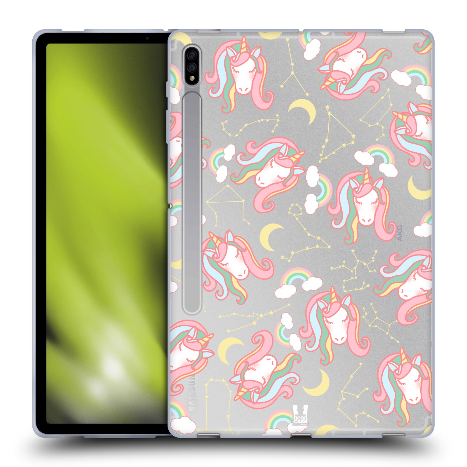 HEAD CASE DESIGNS MAGICAL UNICORNS SOFT GEL CASE FOR SAMSUNG TABLETS 1 - Picture 9 of 10