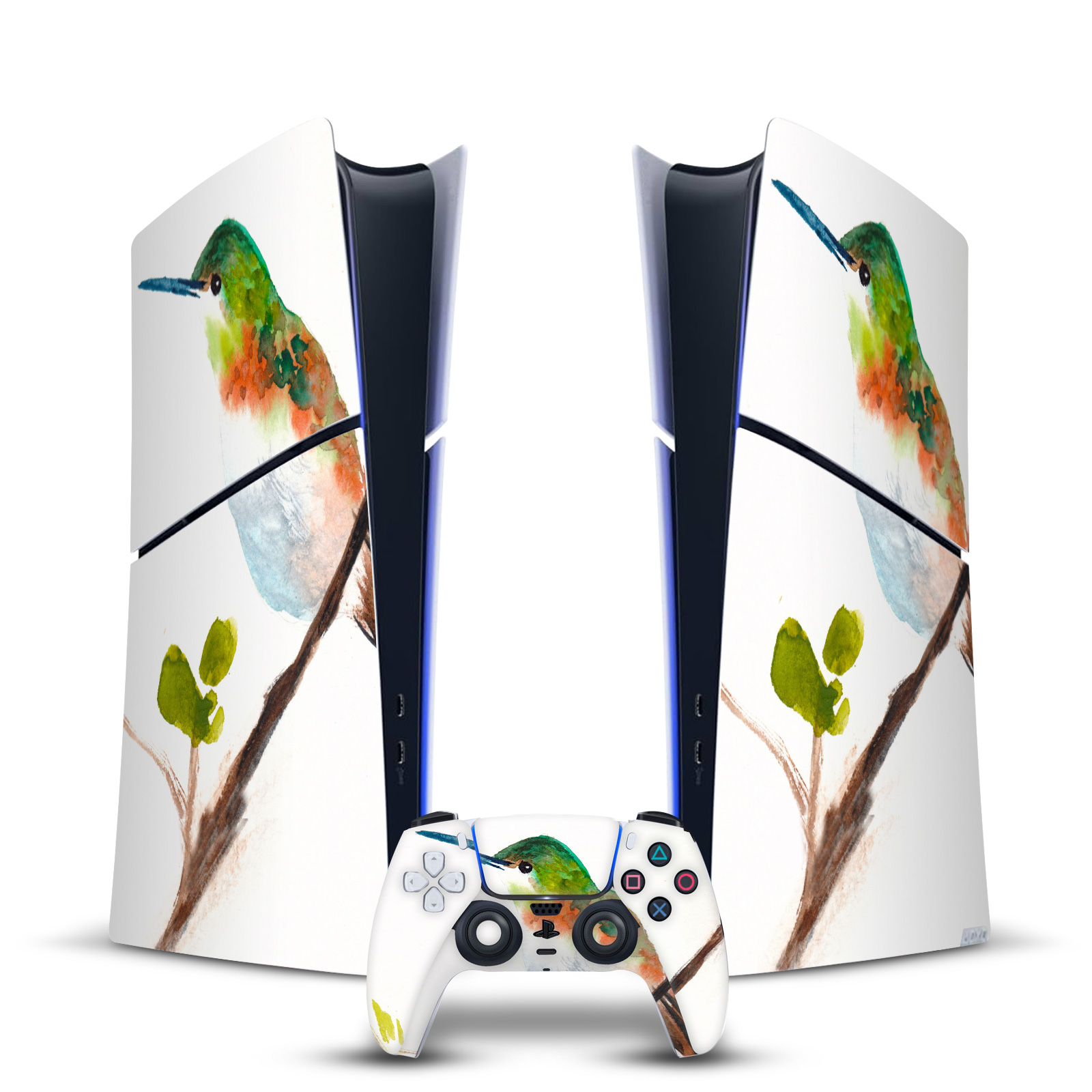 OFFICIAL MAI AUTUMN ART MIX VINYL SKIN FOR PS5 SLIM DIGITAL CONSOLE & CONTROLLER