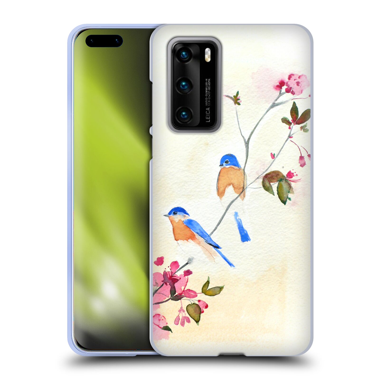 OFFICIAL MAI AUTUMN BIRDS SOFT GEL CASE FOR HUAWEI PHONES 4