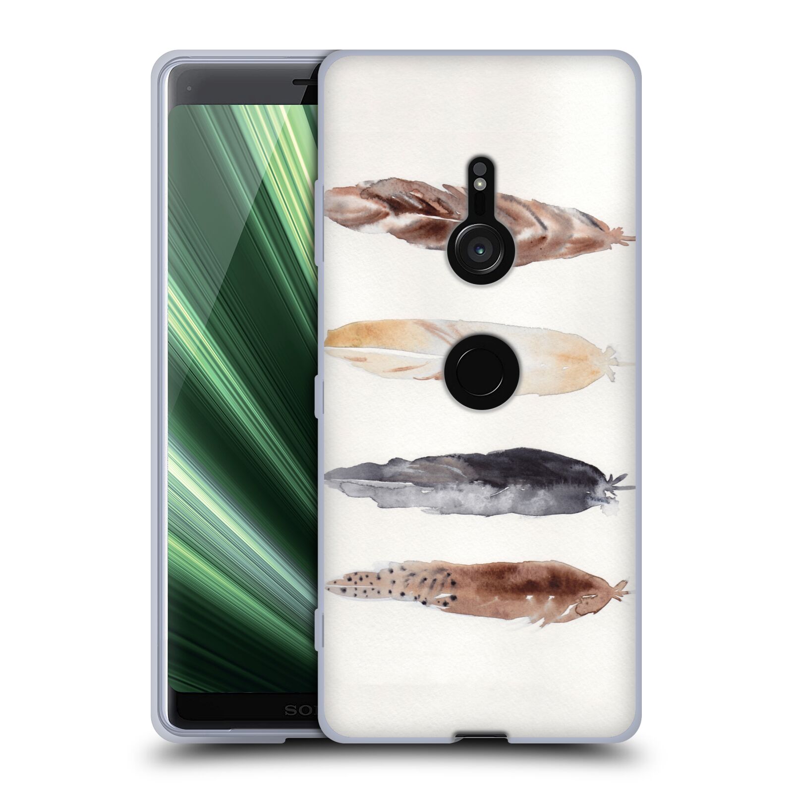 OFFICIAL MAI AUTUMN FEATHERS GEL CASE FOR SONY PHONES 1 - Picture 7 of 10