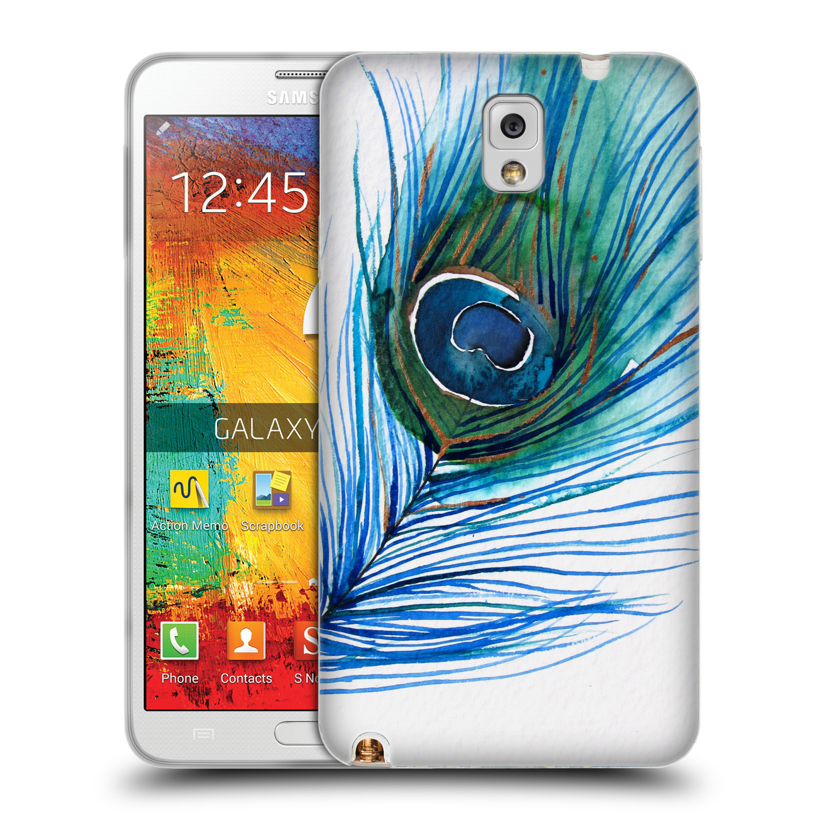 OFFICIAL MAI AUTUMN FEATHERS SOFT GEL CASE FOR SAMSUNG PHONES 2