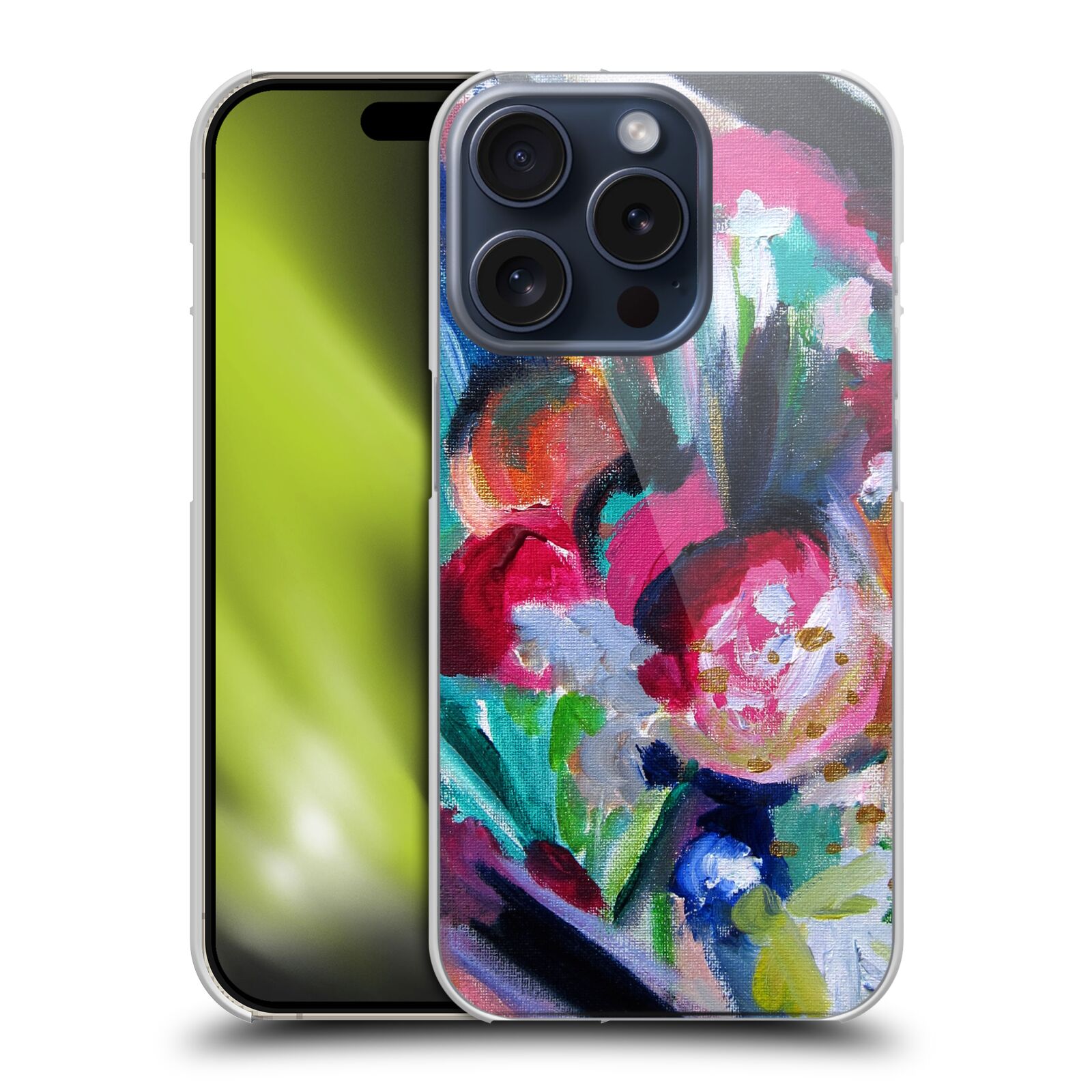 OFFICIAL MAI AUTUMN FLORAL GARDEN HARD BACK CASE FOR APPLE iPHONE PHONES