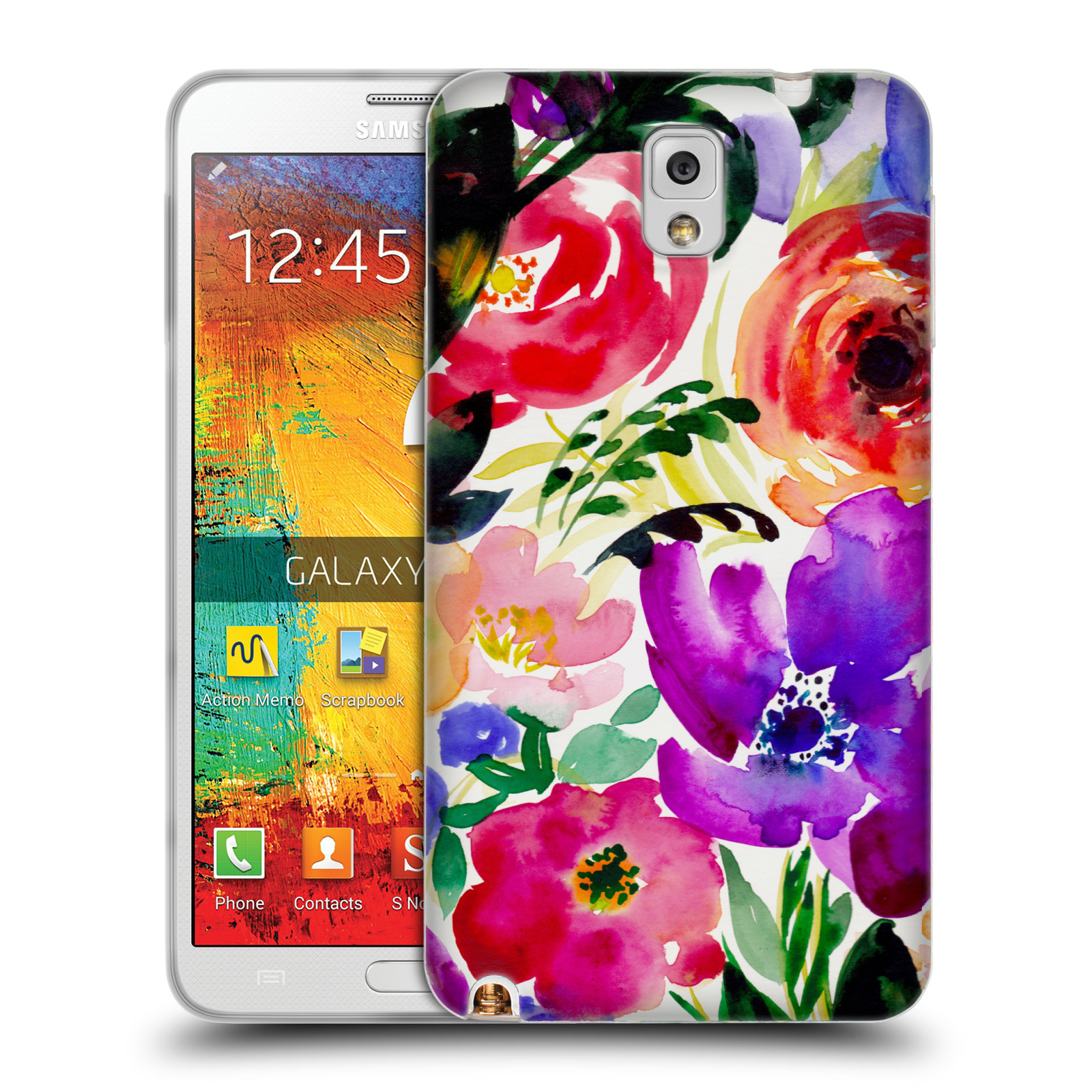 OFFICIAL MAI AUTUMN FLORAL GARDEN SOFT GEL CASE FOR SAMSUNG PHONES 2