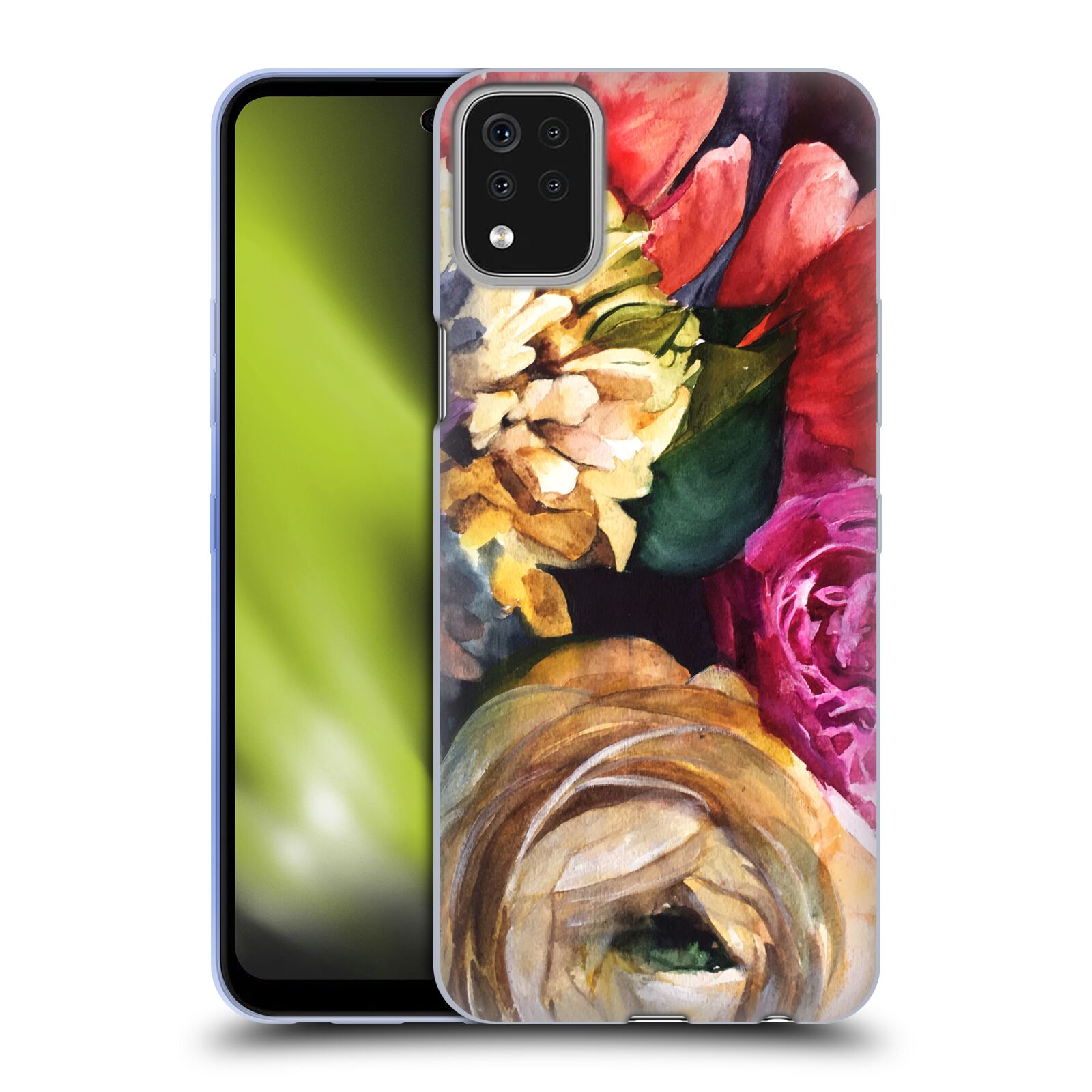 FUNDA OFICIAL DE GEL DE JARDÍN FLORAL DE OTOÑO PARA TELÉFONOS LG 1 - Imagen 8 de 8