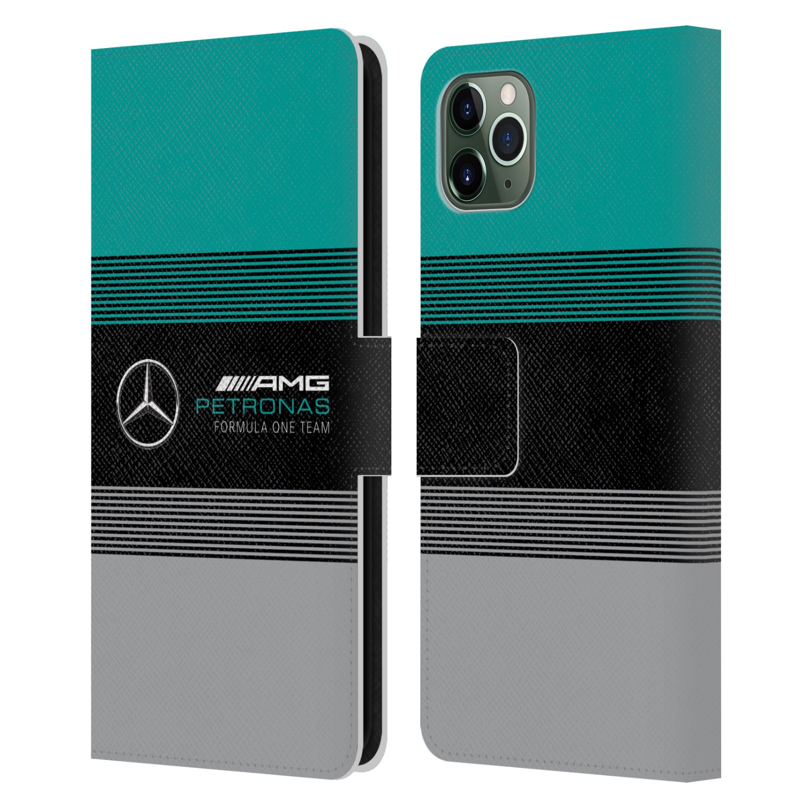 iPhone 8 iPhone SE 2020 Head Case Designs Licenza Ufficiale Mercedes-AMG Petronas F1 Team Griglia Logo Cover Ibrida Compatibile con Apple iPhone 7 