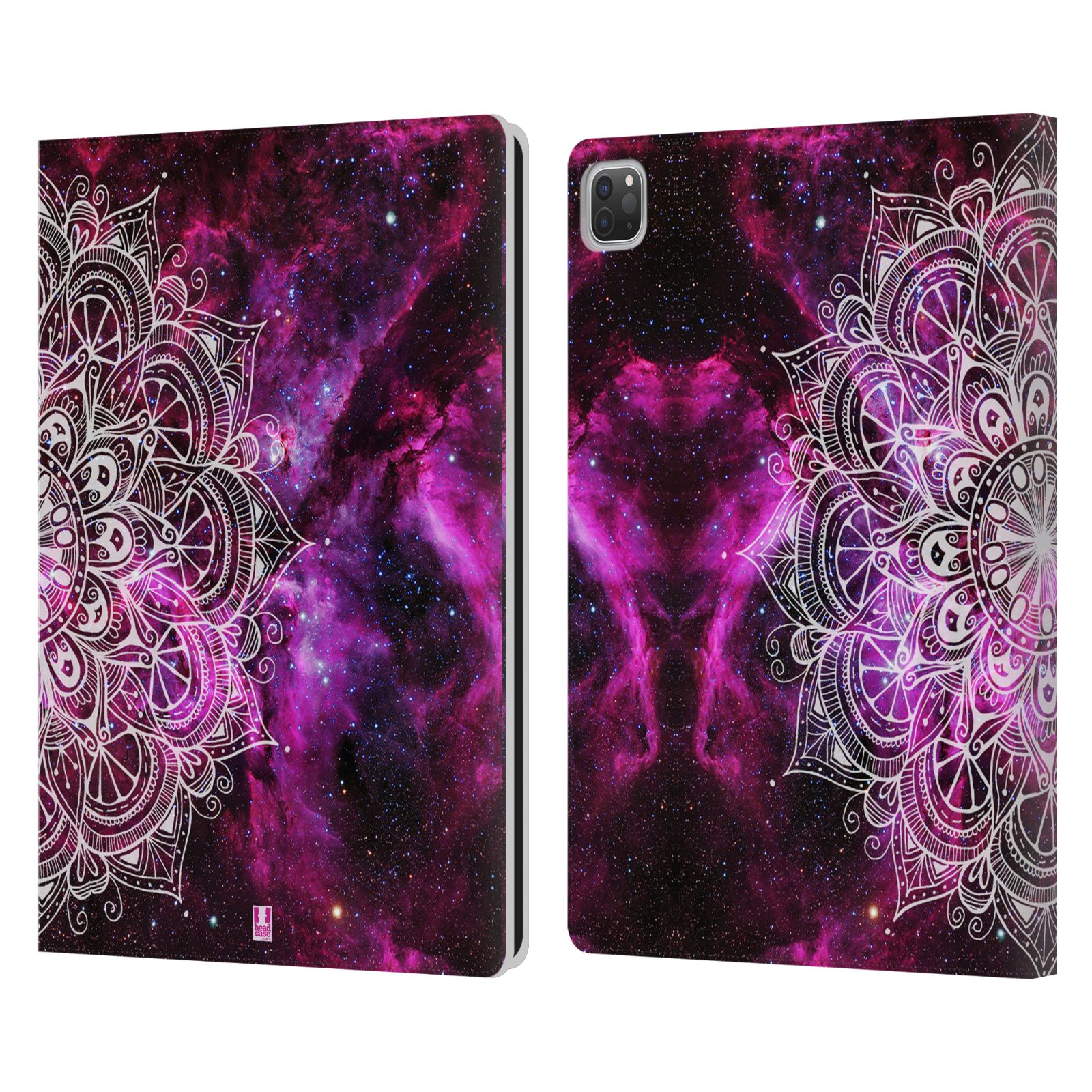 HEAD CASE DESIGNS MANDALA DOODLES LEATHER BOOK CASE & WALLPAPER FOR APPLE iPAD - Picture 8 of 11