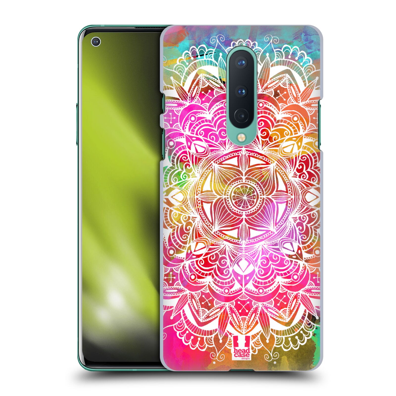 FUNDA TRASERA RÍGIDA HEAD CASE DESIGNS CON DIBUJO MANDALA PARA TELÉFONOS OPPO - Imagen 12 de 12