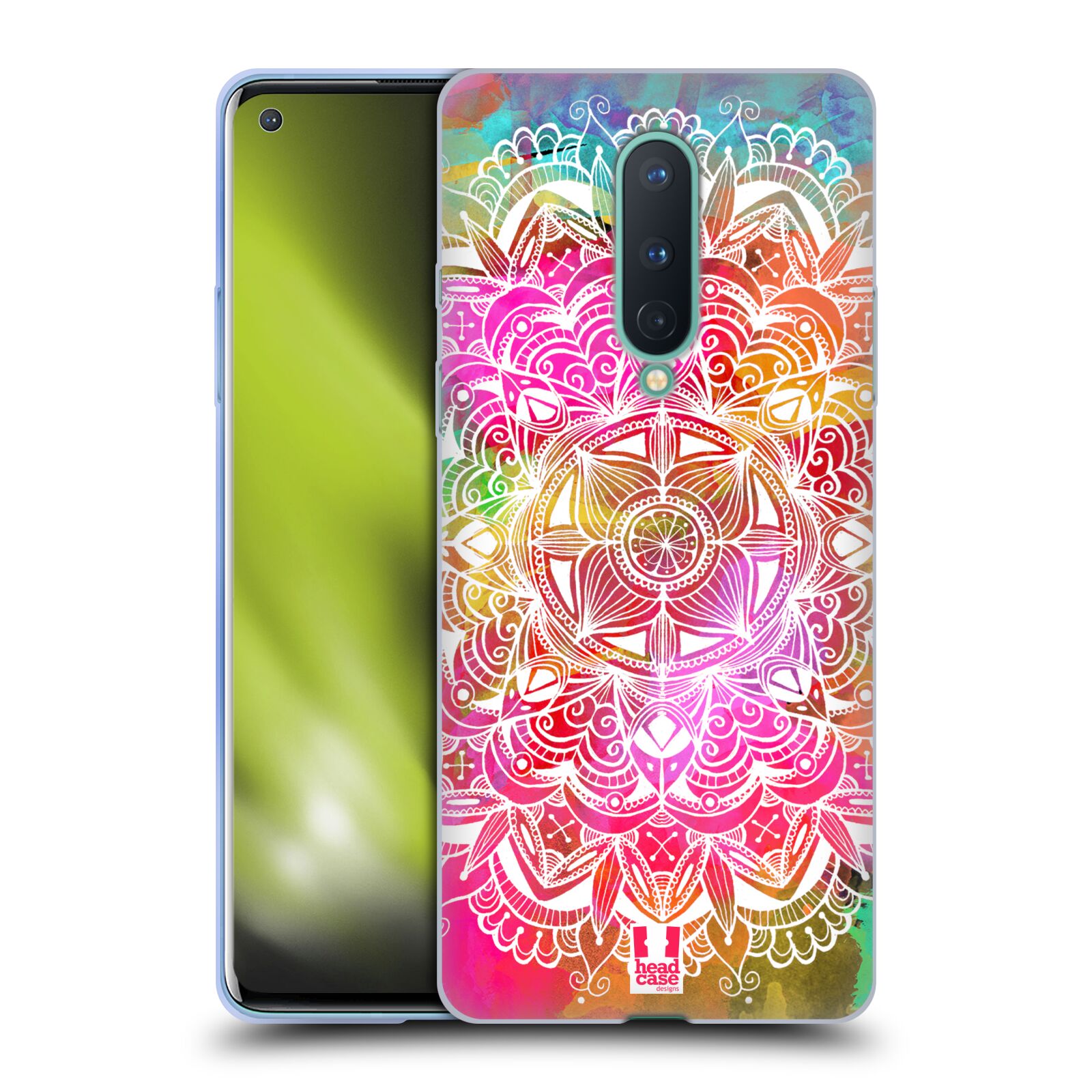 FUNDA HEAD CASE DESIGNS MANDALA GARABATOS GEL SUAVE PARA TELÉFONOS GOOGLE ONEPLUS - Imagen 12 de 12