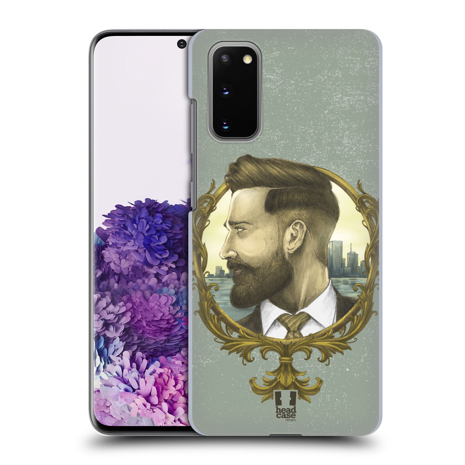 HEAD CASE DESIGNS MANLY HIPSTERS HARD BACK CASE FOR SAMSUNG PHONES 1