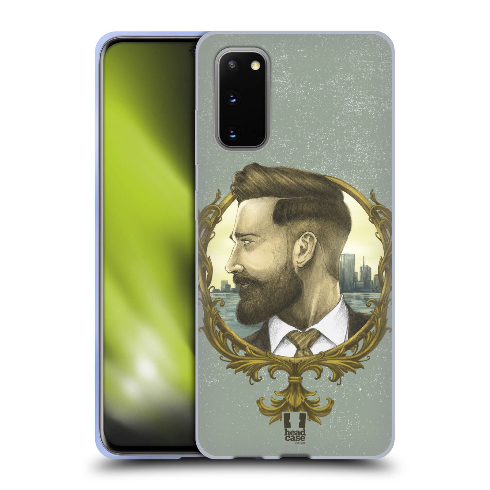 HEAD CASE DESIGNS MANLY HIPSTERS SOFT GEL CASE FOR SAMSUNG PHONES 1 - Picture 8 of 10