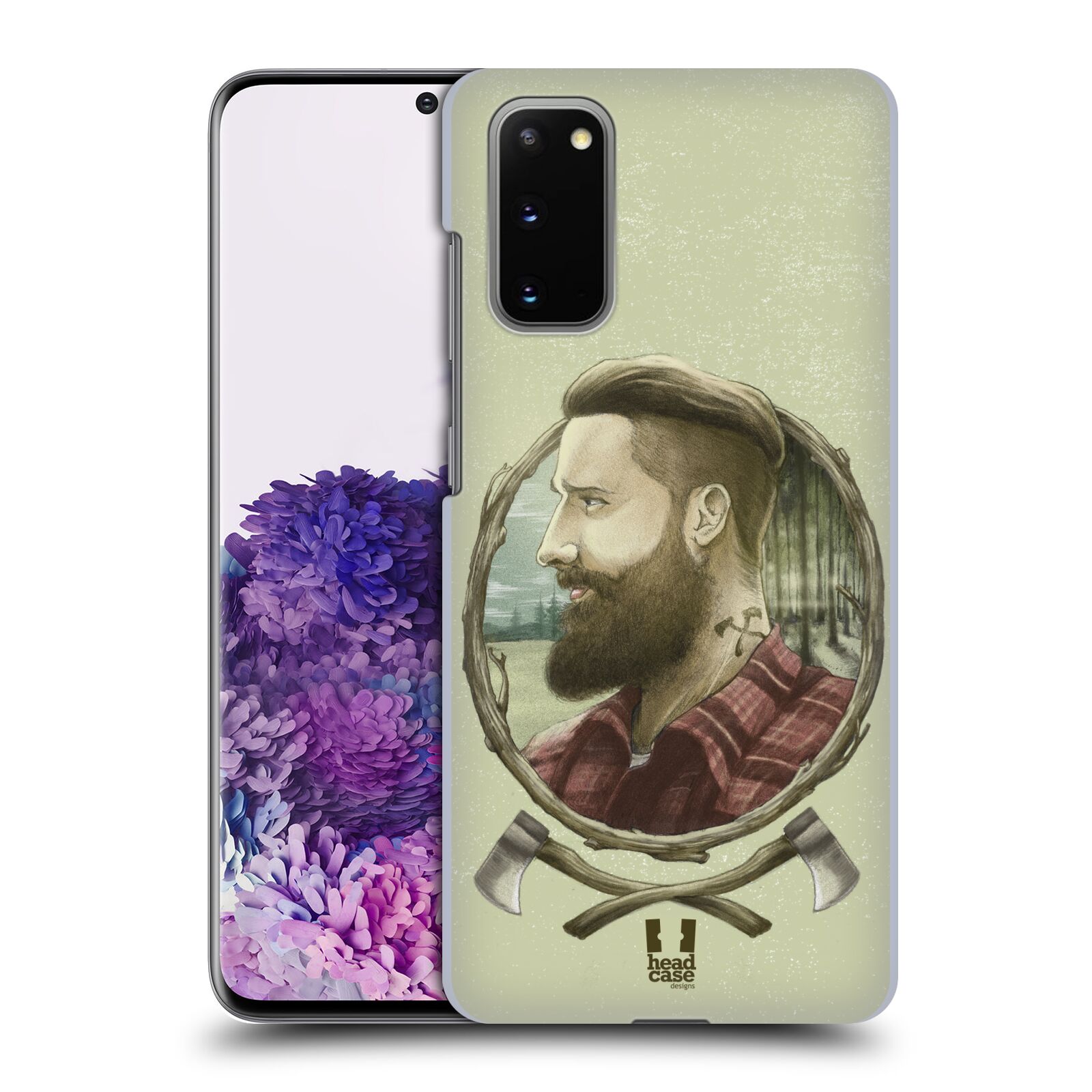 HEAD CASE DESIGNS MANLY HIPSTERS HARD BACK CASE FOR SAMSUNG PHONES 1 - Picture 9 of 10