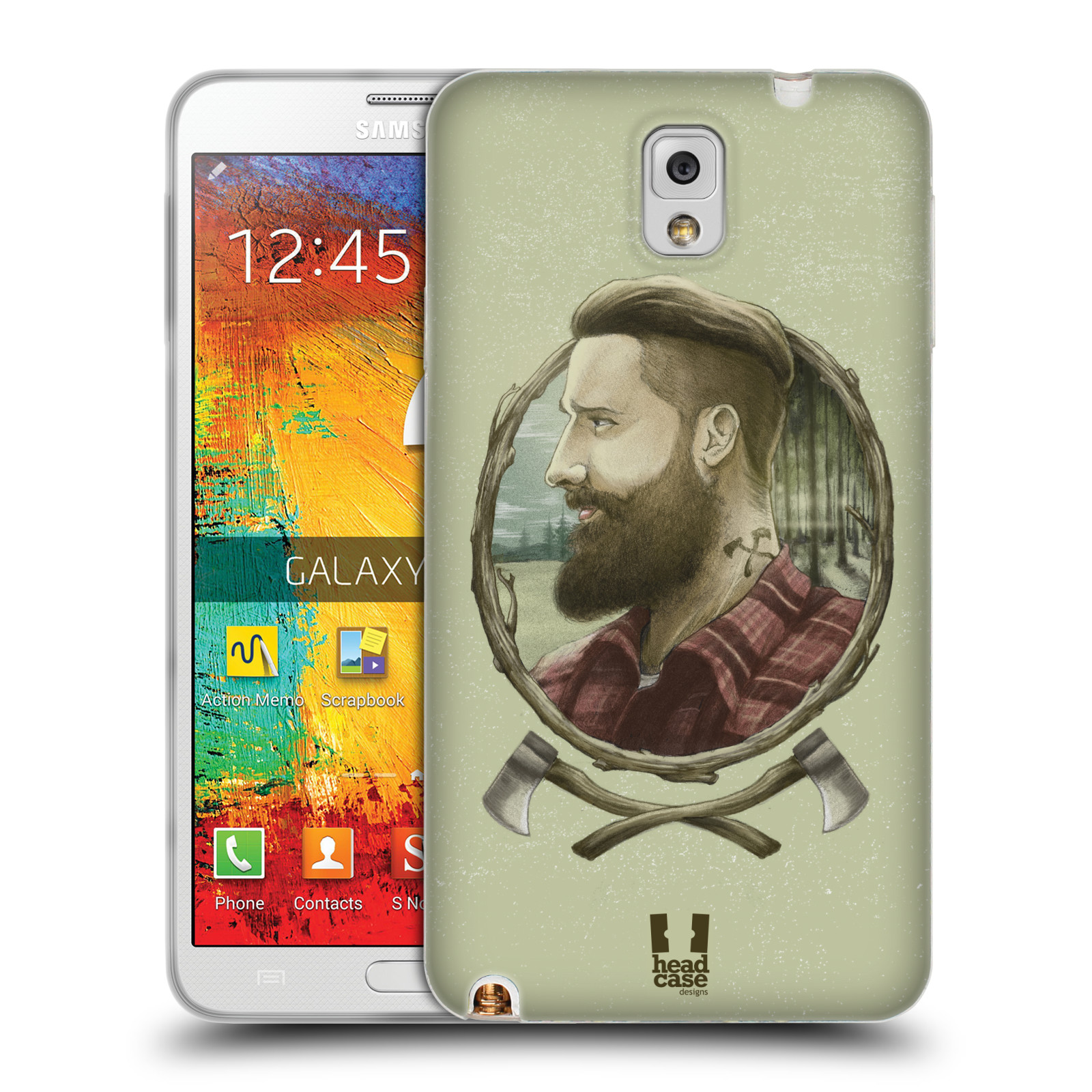 HEAD CASE DESIGNS MANLY HIPSTERS SOFT GEL CASE FOR SAMSUNG PHONES 2 - Picture 9 of 10
