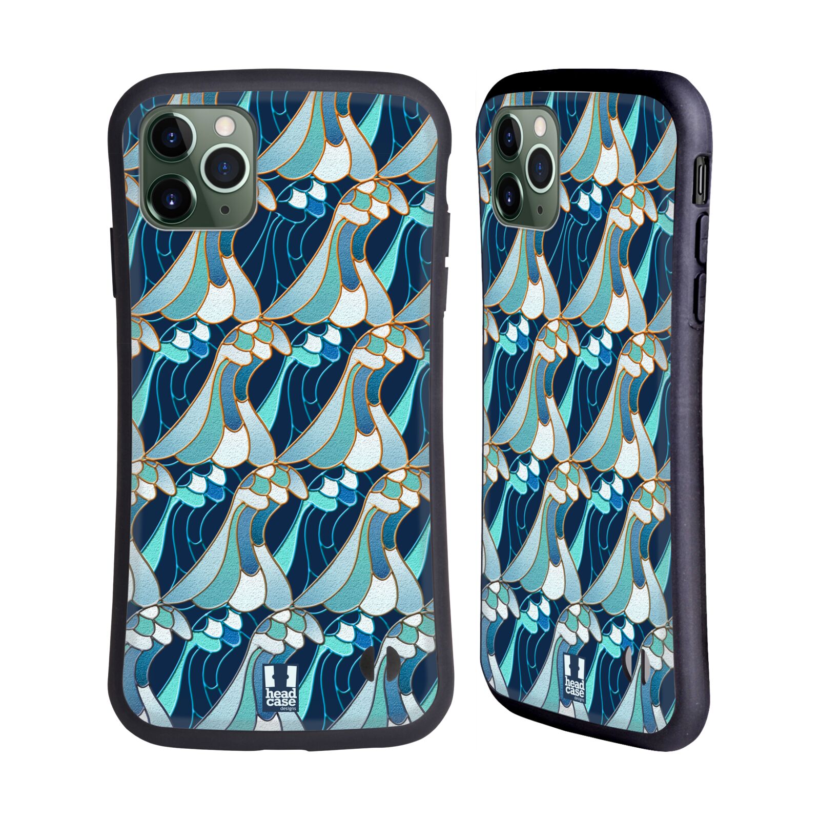 HEAD CASE DESIGNS MARINE ART DECO HYBRID CASE FOR APPLE iPHONES PHONES - Picture 10 of 10