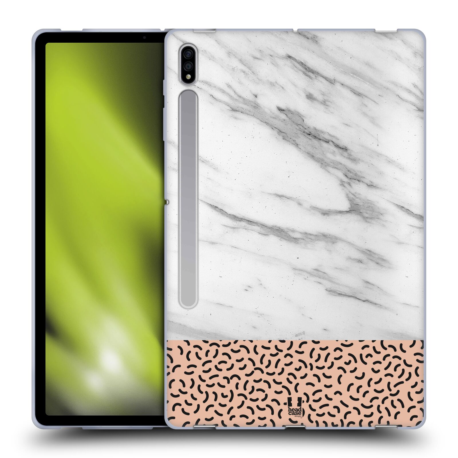 HEAD CASE DESIGNS MARBLE TREND MIX SOFT GEL CASE FOR SAMSUNG TABLETS 1 - Picture 9 of 14