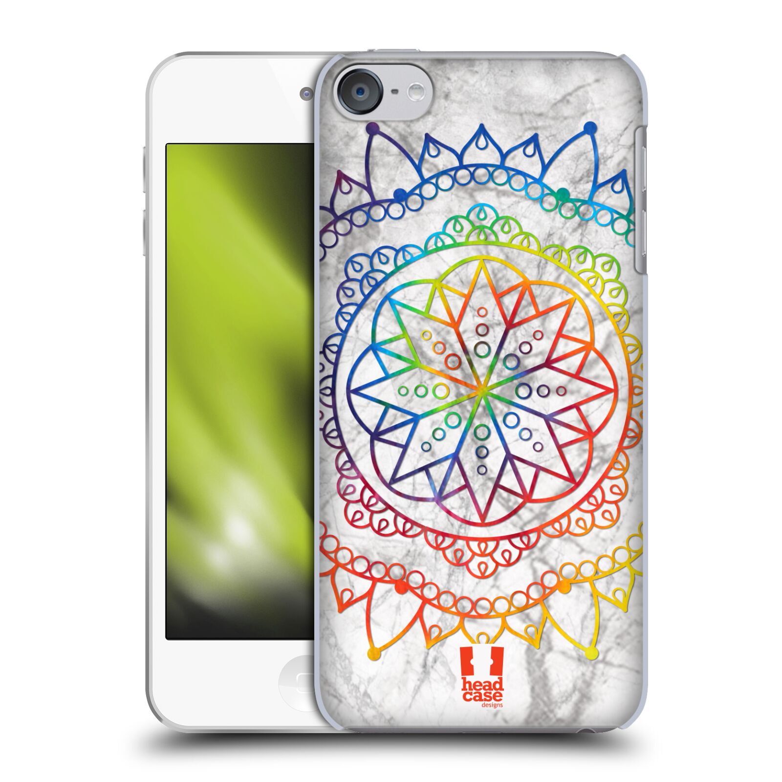 HEAD CASE DESIGNS MARBLES AND MANDALA HARD BACK CASE FOR APPLE iPOD TOUCH MP3 - Picture 8 of 11