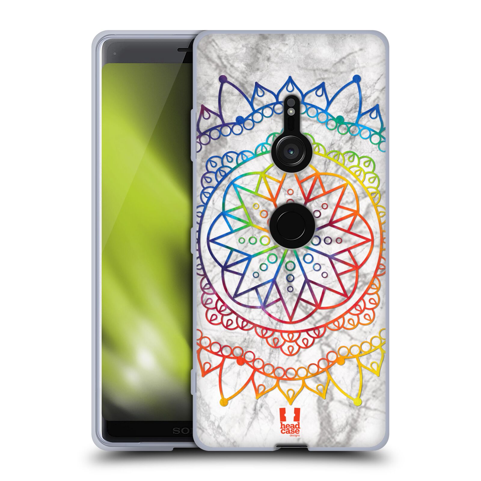 HEAD CASE DESIGNS MARBLES AND MANDALA SOFT GEL CASE FOR SONY PHONES 1 - Picture 8 of 12