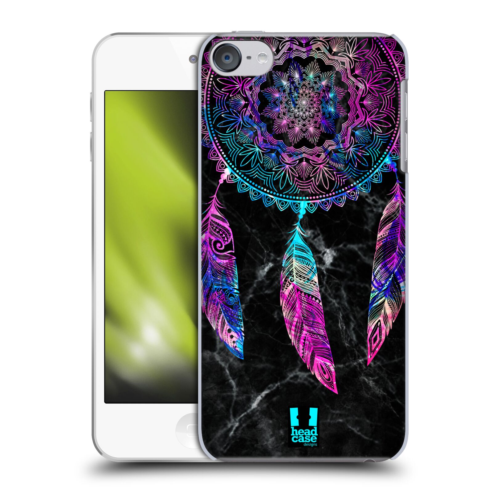 HEAD CASE DESIGNS MARBLES AND MANDALA HARD BACK CASE FOR APPLE iPOD TOUCH MP3 - Picture 9 of 11