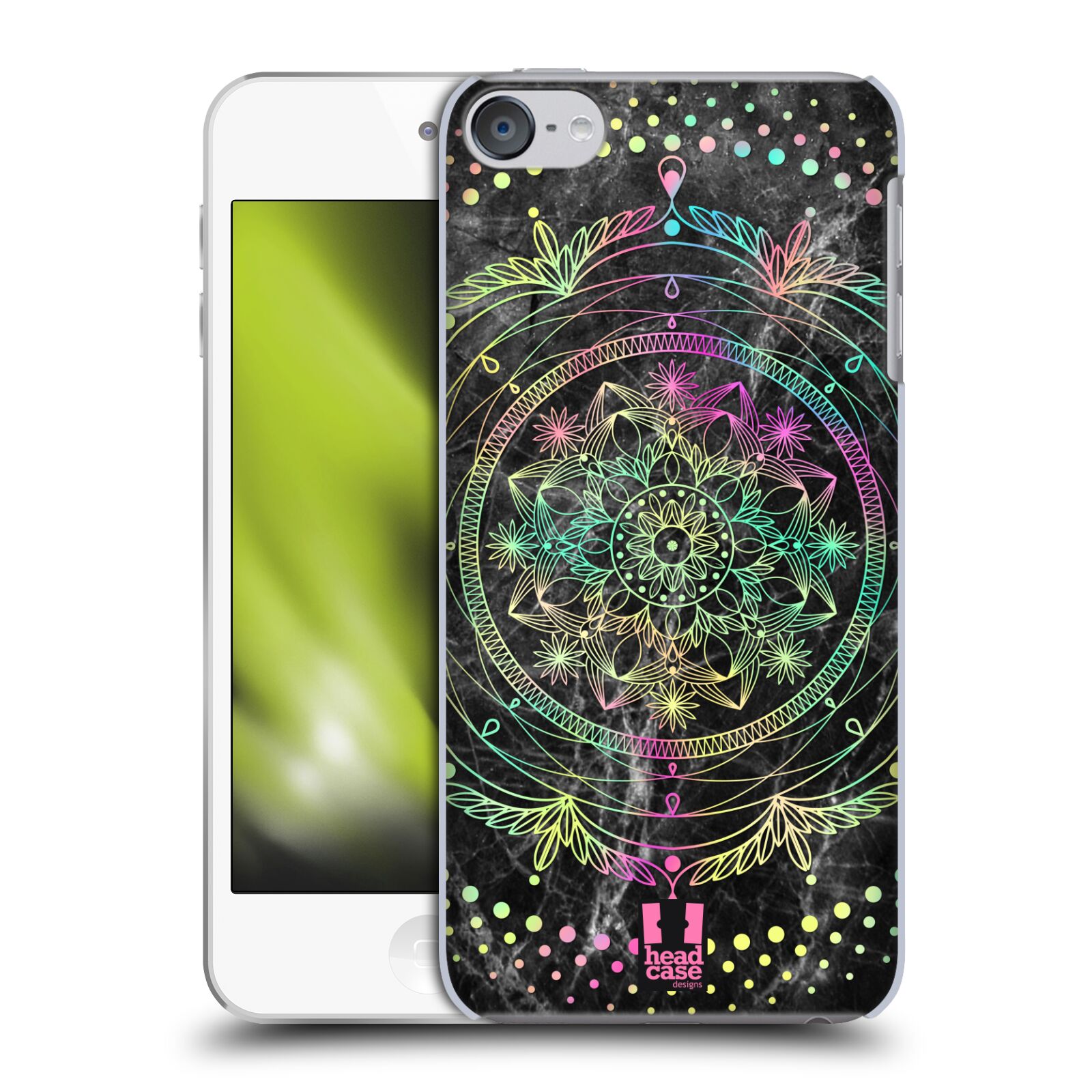 HEAD CASE DESIGNS MARBLES AND MANDALA HARD BACK CASE FOR APPLE iPOD TOUCH MP3 - Picture 10 of 11