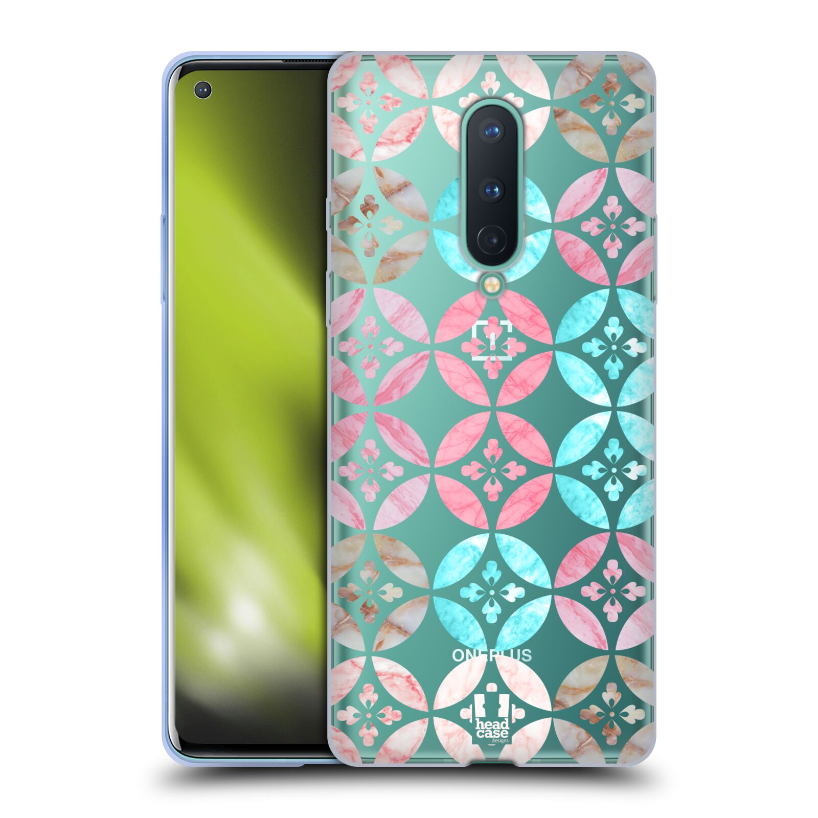FUNDA HEAD CASE DESIGNS CON DIBUJO DE AZULEJOS DE MÁRMOL SUAVE PARA TELÉFONOS GOOGLE ONEPLUS - Imagen 10 de 10