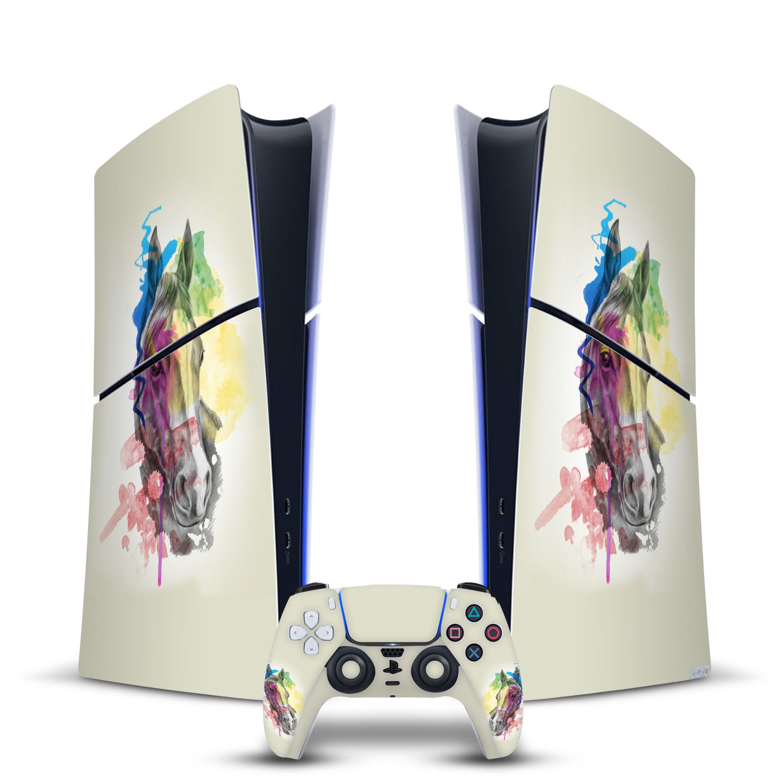 MARK ASHKENAZI ART MIX VINYL SKIN FOR PS5 SLIM DIGITAL CONSOLE & CONTROLLER