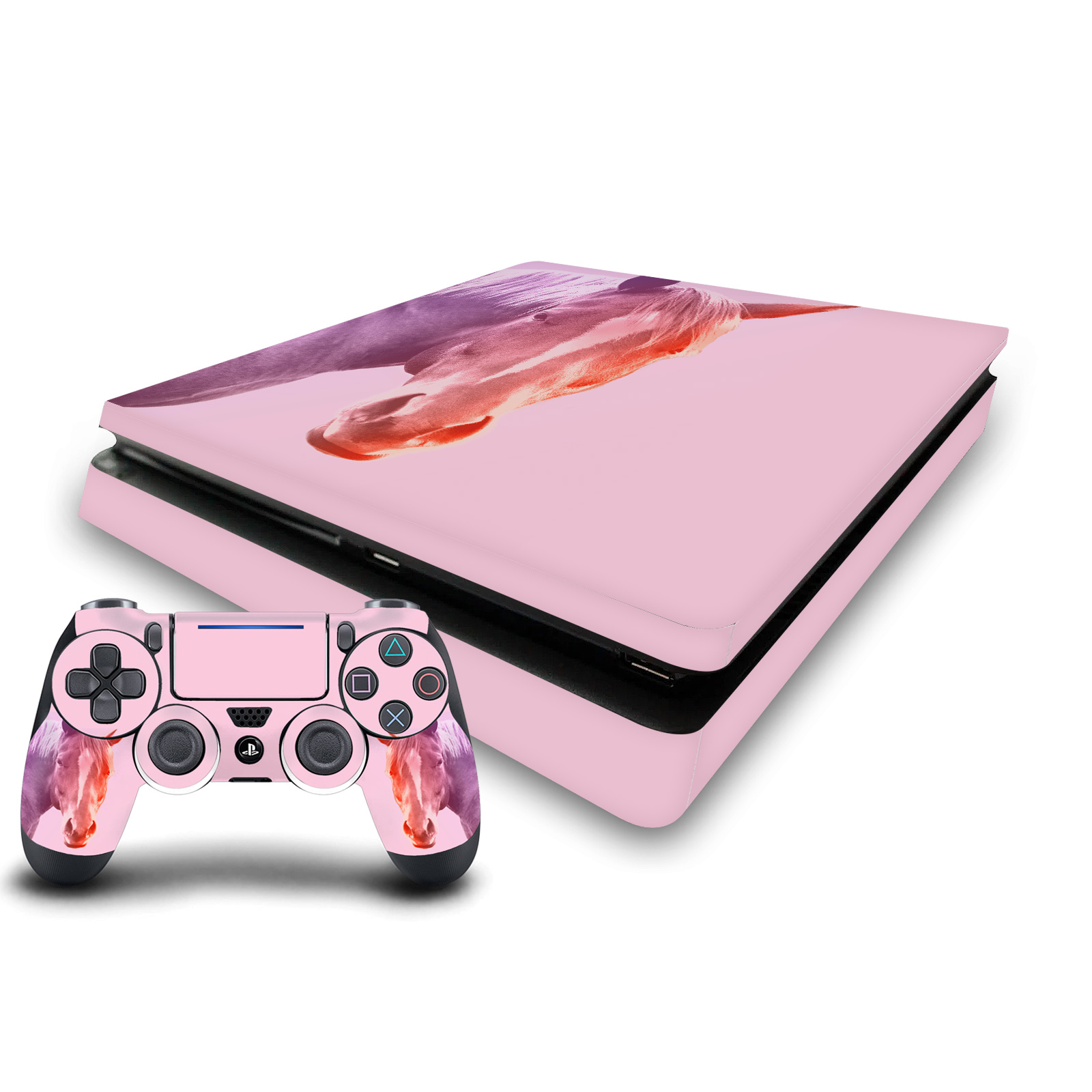 OFFICIAL MARK ASHKENAZI ART MIX VINYL SKIN FOR PS4 SLIM CONSOLE & CONTROLLER