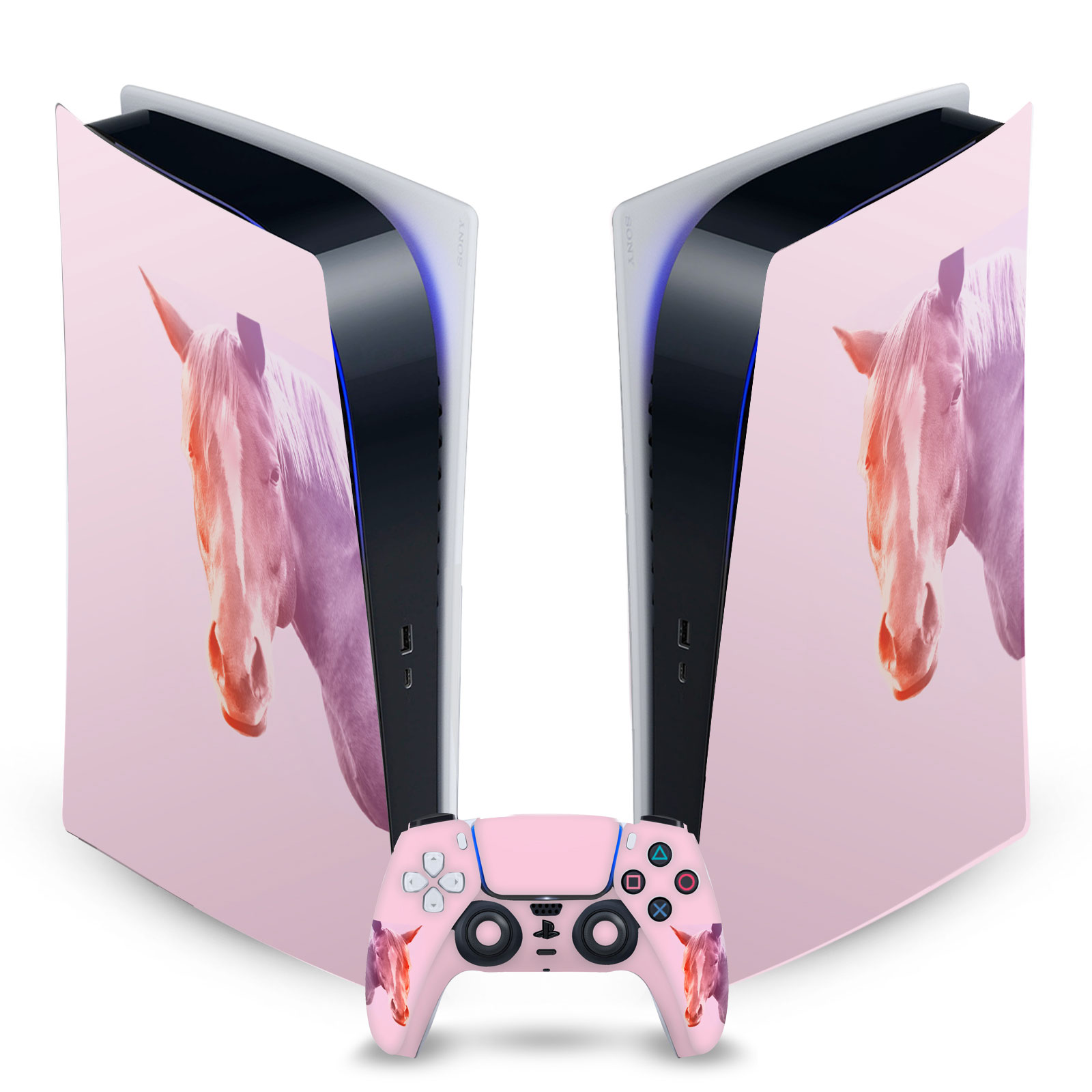 OFFICIAL MARK ASHKENAZI ART MIX VINYL SKIN FOR SONY PS5 DIGITAL EDITION BUNDLE