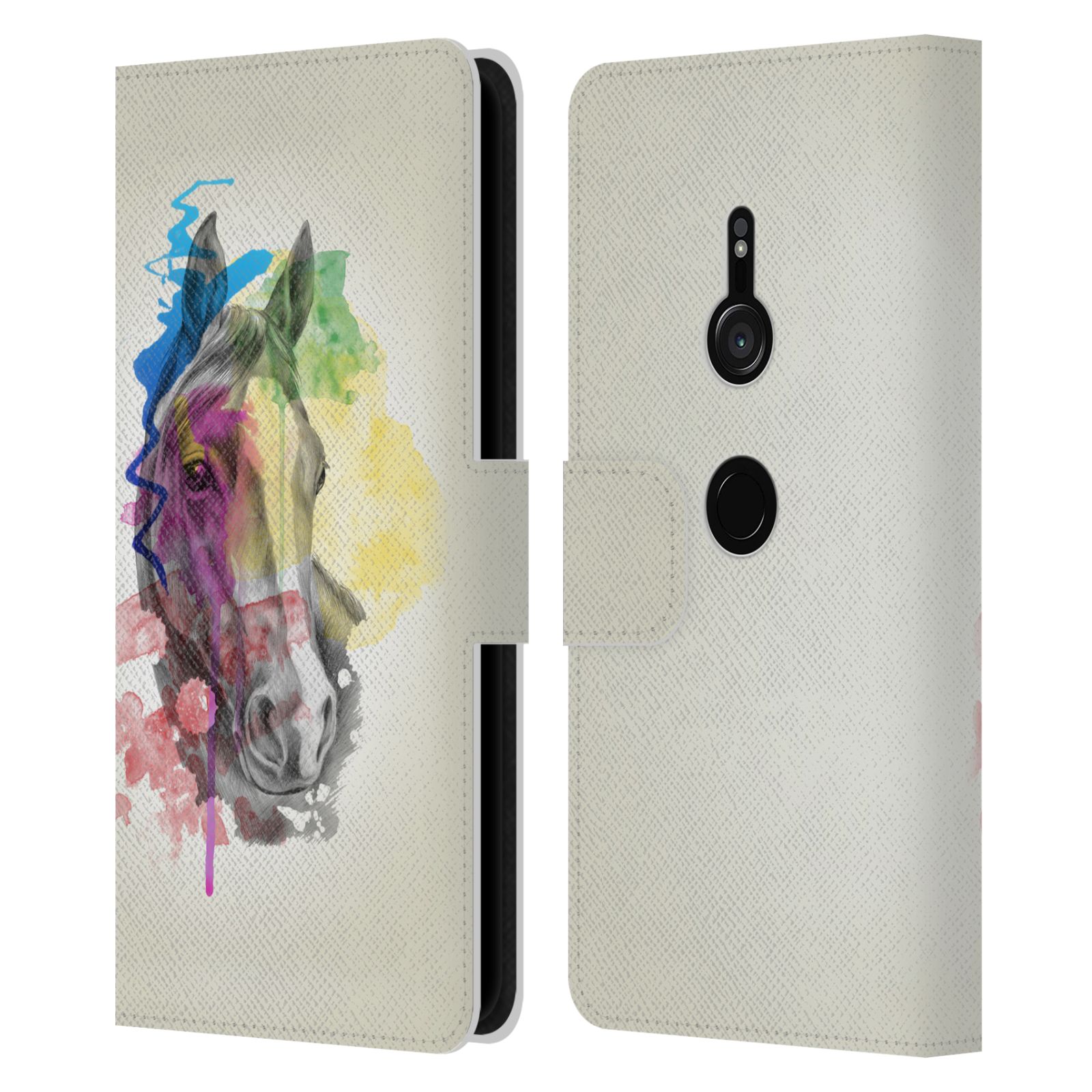 OFFICIAL MARK ASHKENAZI ANIMALS LEATHER BOOK WALLET CASE COVER FOR SONY PHONES 1 - Picture 8 of 9