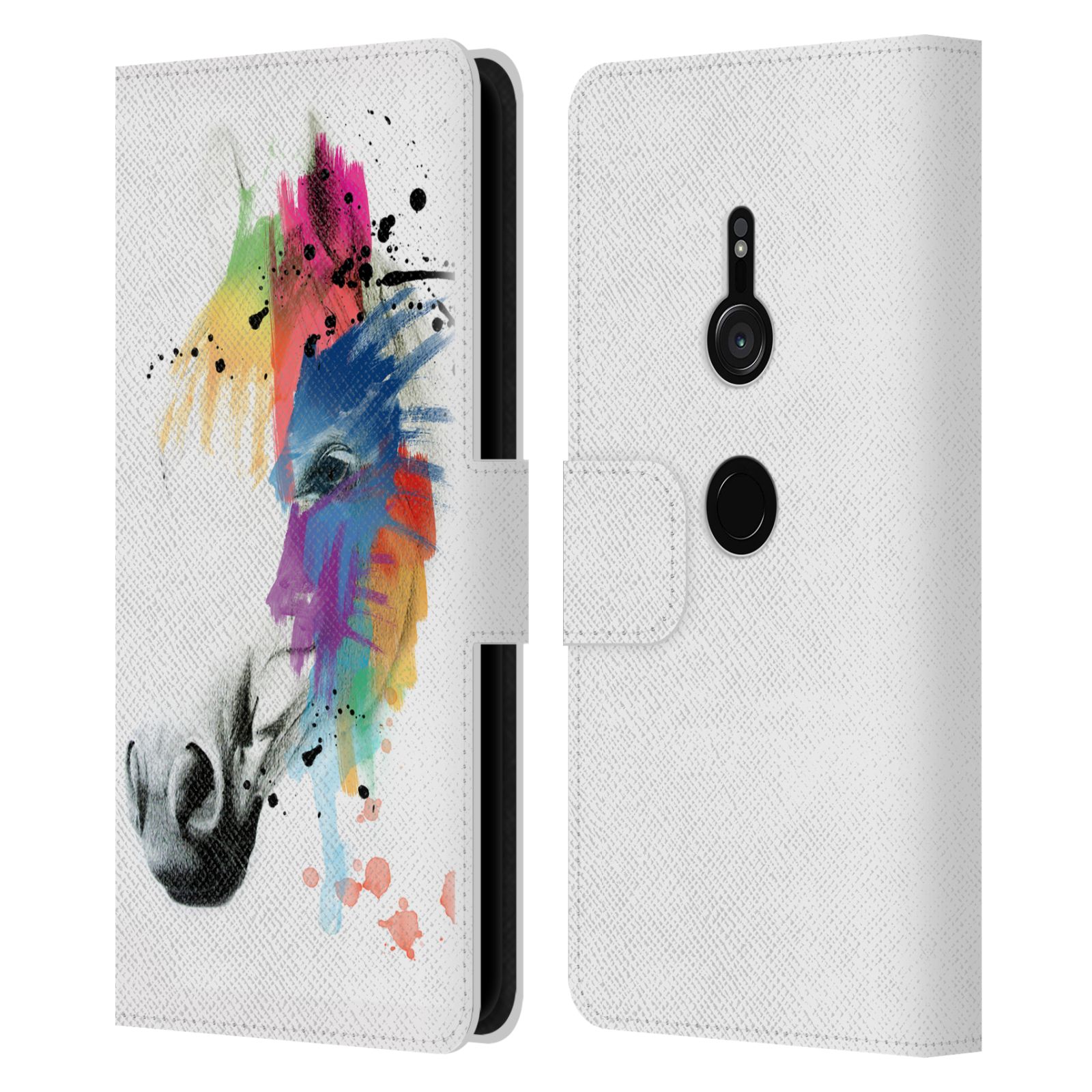 OFFICIAL MARK ASHKENAZI ANIMALS LEATHER BOOK WALLET CASE COVER FOR SONY PHONES 1 - Picture 9 of 9