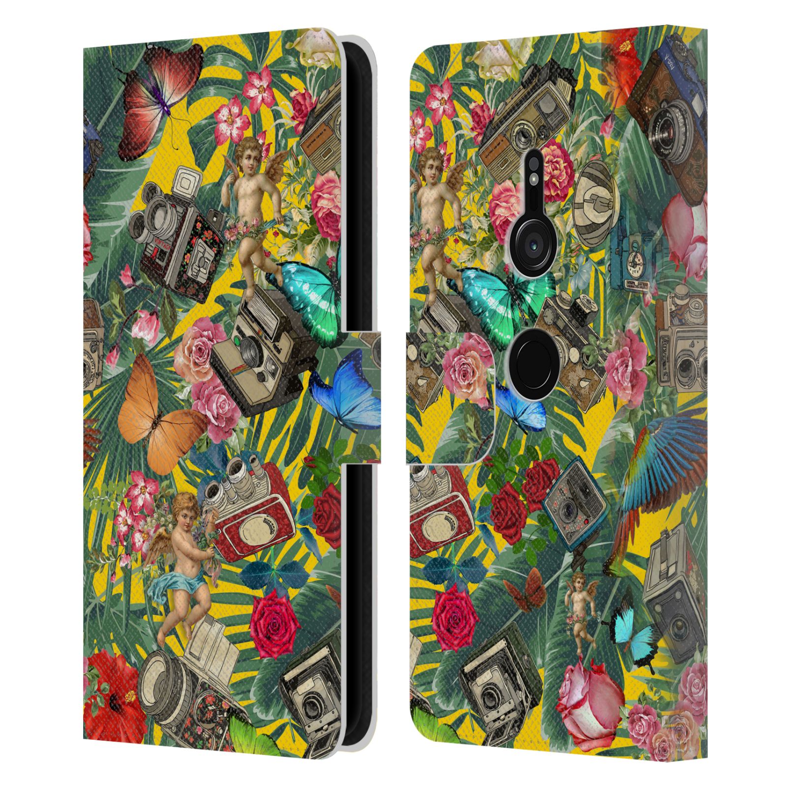 MARK ASHKENAZI BANANA LIFE LEATHER BOOK WALLET CASE COVER FOR SONY PHONES 1 - Picture 21 of 22