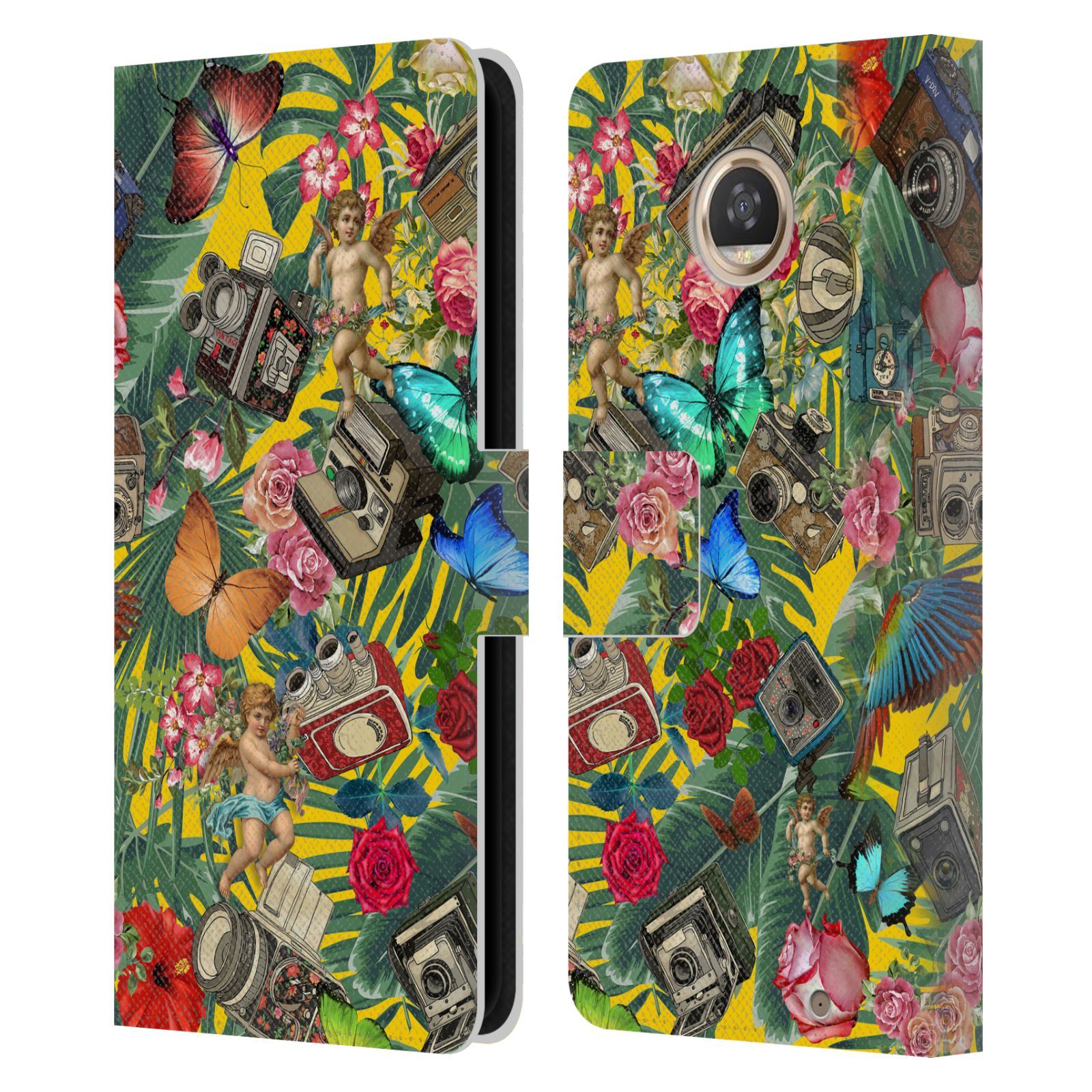 OFFICIAL MARK ASHKENAZI BANANA LIFE LEATHER BOOK CASE FOR MOTOROLA PHONES - 第 21/22 張圖片
