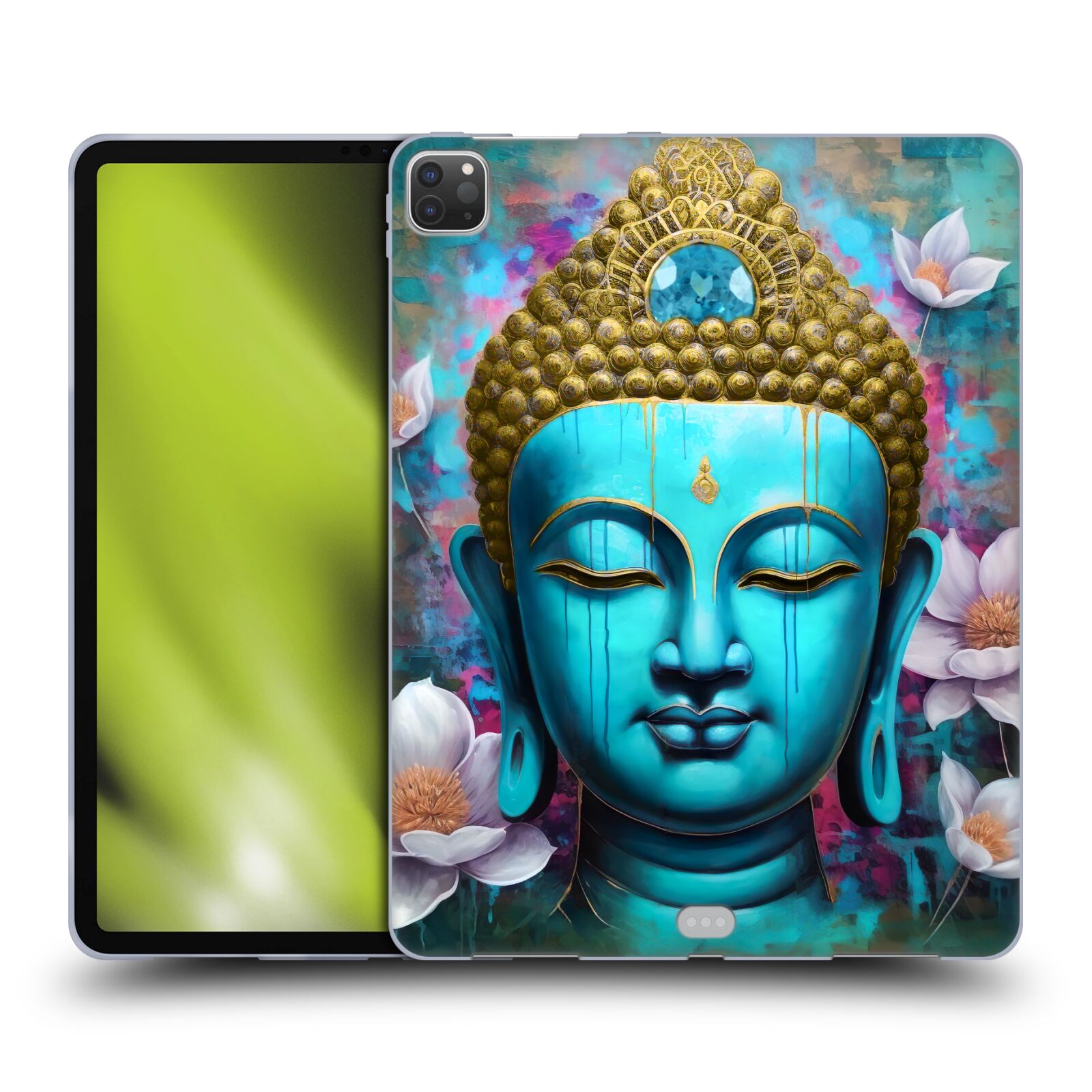 OFFICIAL MARK ASHKENAZI BUDDHA SOFT GEL CASE FOR APPLE SAMSUNG KINDLE - Picture 8 of 12