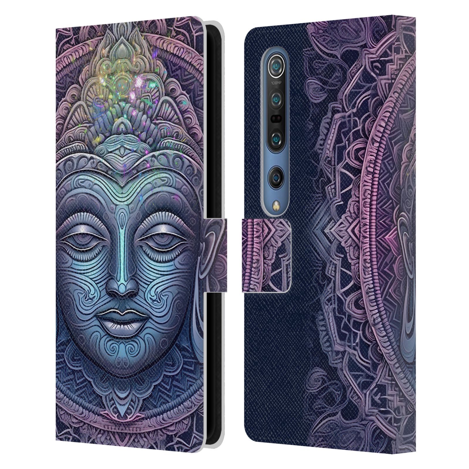 OFFICIAL MARK ASHKENAZI BUDDHA LEATHER BOOK WALLET CASE COVER FOR XIAOMI PHONES - Picture 11 of 11