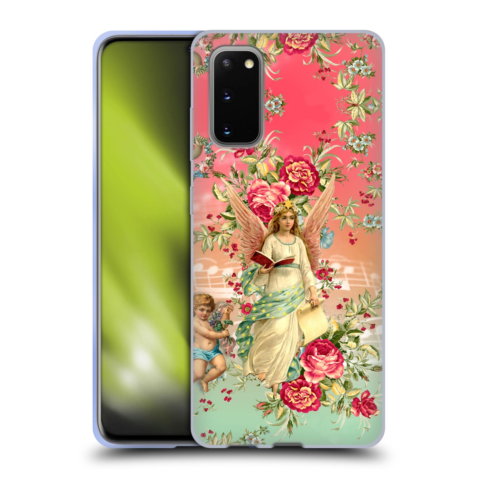 OFFICIAL MARK ASHKENAZI FLORALS SOFT GEL CASE FOR SAMSUNG PHONES 1 - Picture 8 of 12