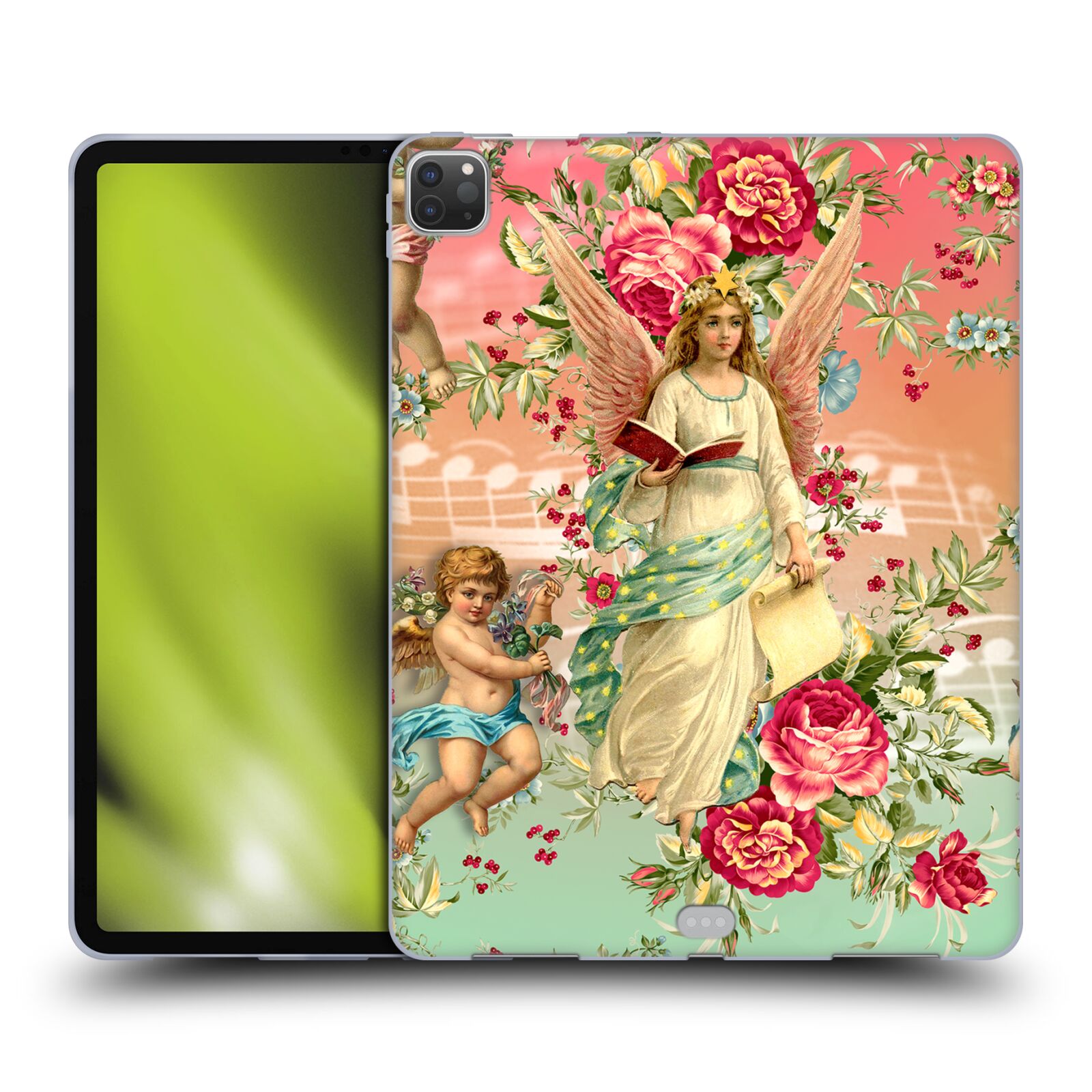 OFFICIAL MARK ASHKENAZI FLORALS SOFT GEL CASE FOR APPLE SAMSUNG KINDLE - Picture 8 of 12