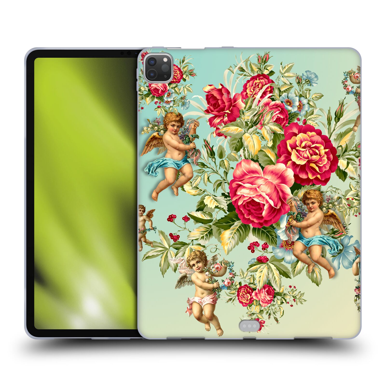 OFFICIAL MARK ASHKENAZI FLORALS SOFT GEL CASE FOR APPLE SAMSUNG KINDLE - Picture 11 of 12