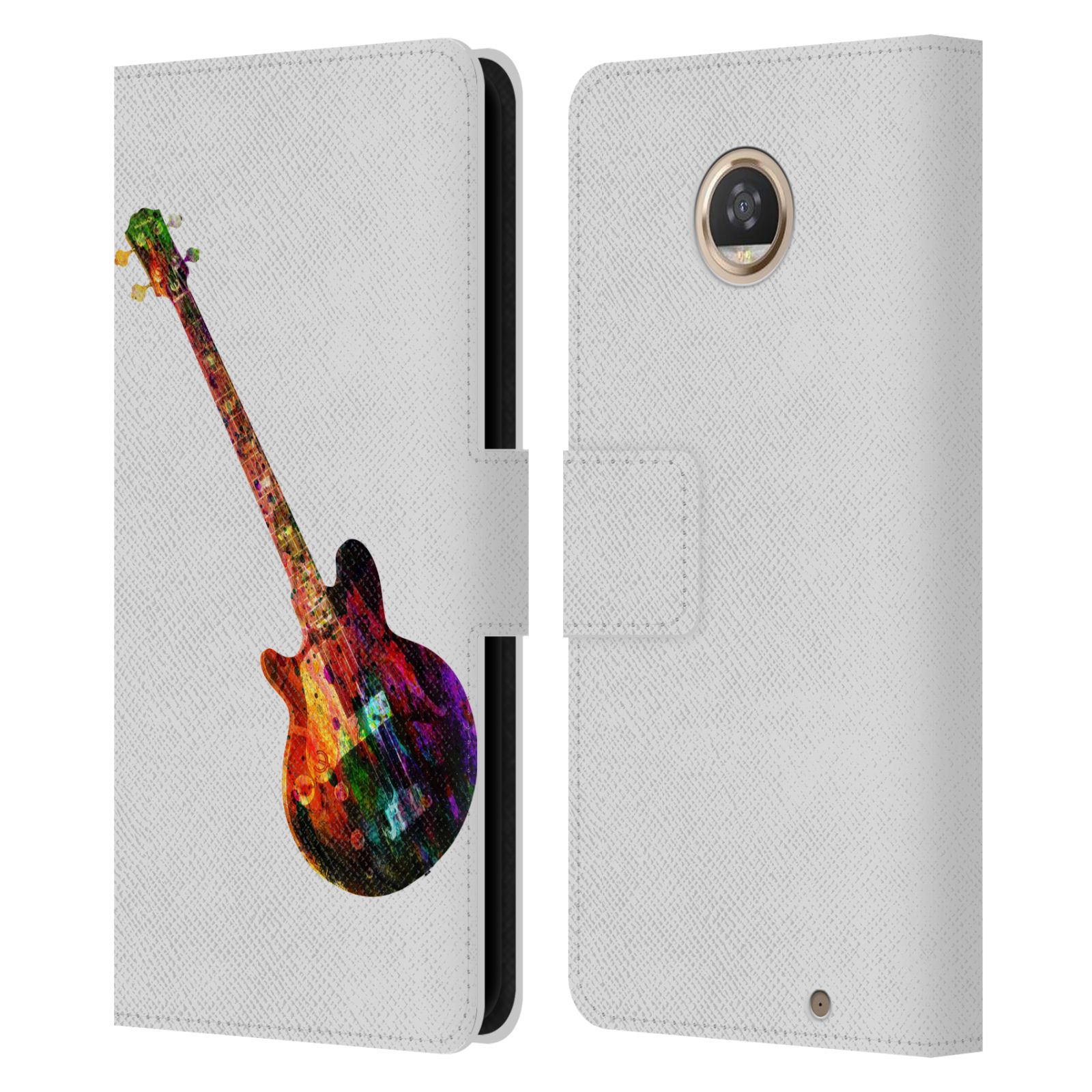 OFFICIAL MARK ASHKENAZI MUSIC LEATHER BOOK CASE FOR MOTOROLA PHONES - Picture 10 of 11