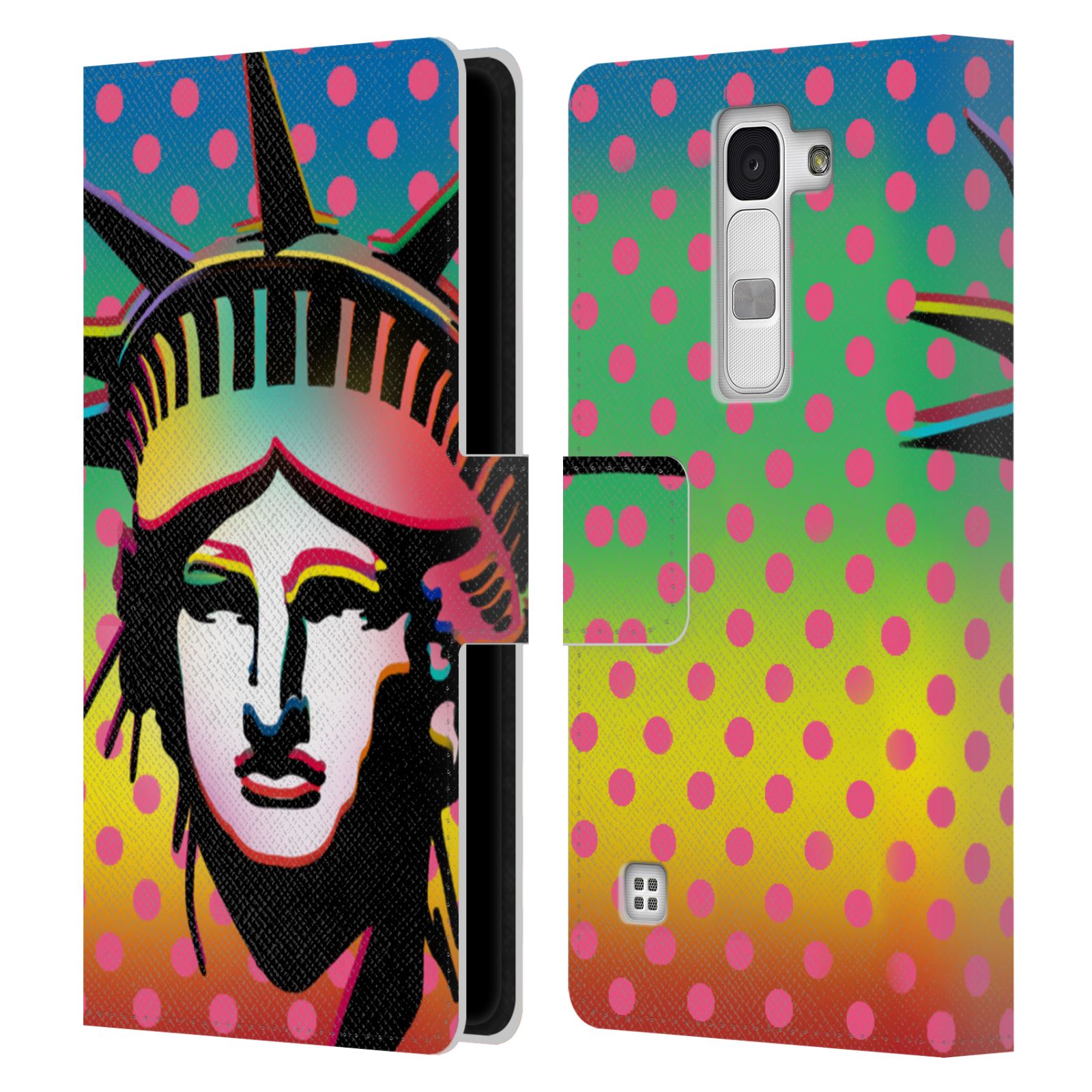 OFFICIAL MARK ASHKENAZI POP CULTURE LEATHER BOOK WALLET CASE FOR LG PHONES 2 - Picture 7 of 8