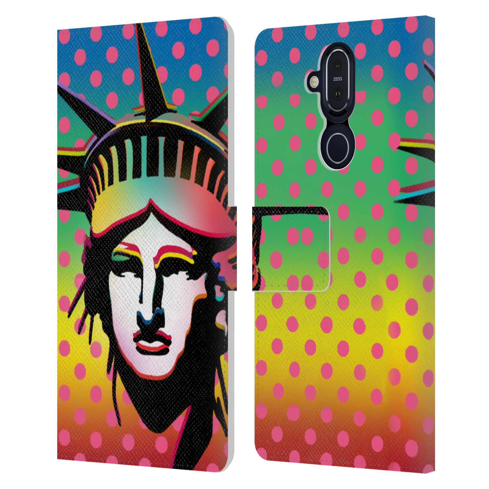 OFFICIAL MARK ASHKENAZI POP CULTURE LEATHER BOOK CASE FOR MICROSOFT NOKIA PHONES - Picture 7 of 8