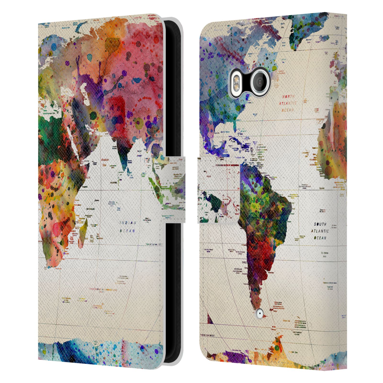 OFFICIAL MARK ASHKENAZI POP CULTURE LEATHER BOOK WALLET CASE FOR HTC PHONES 1 - Picture 7 of 7